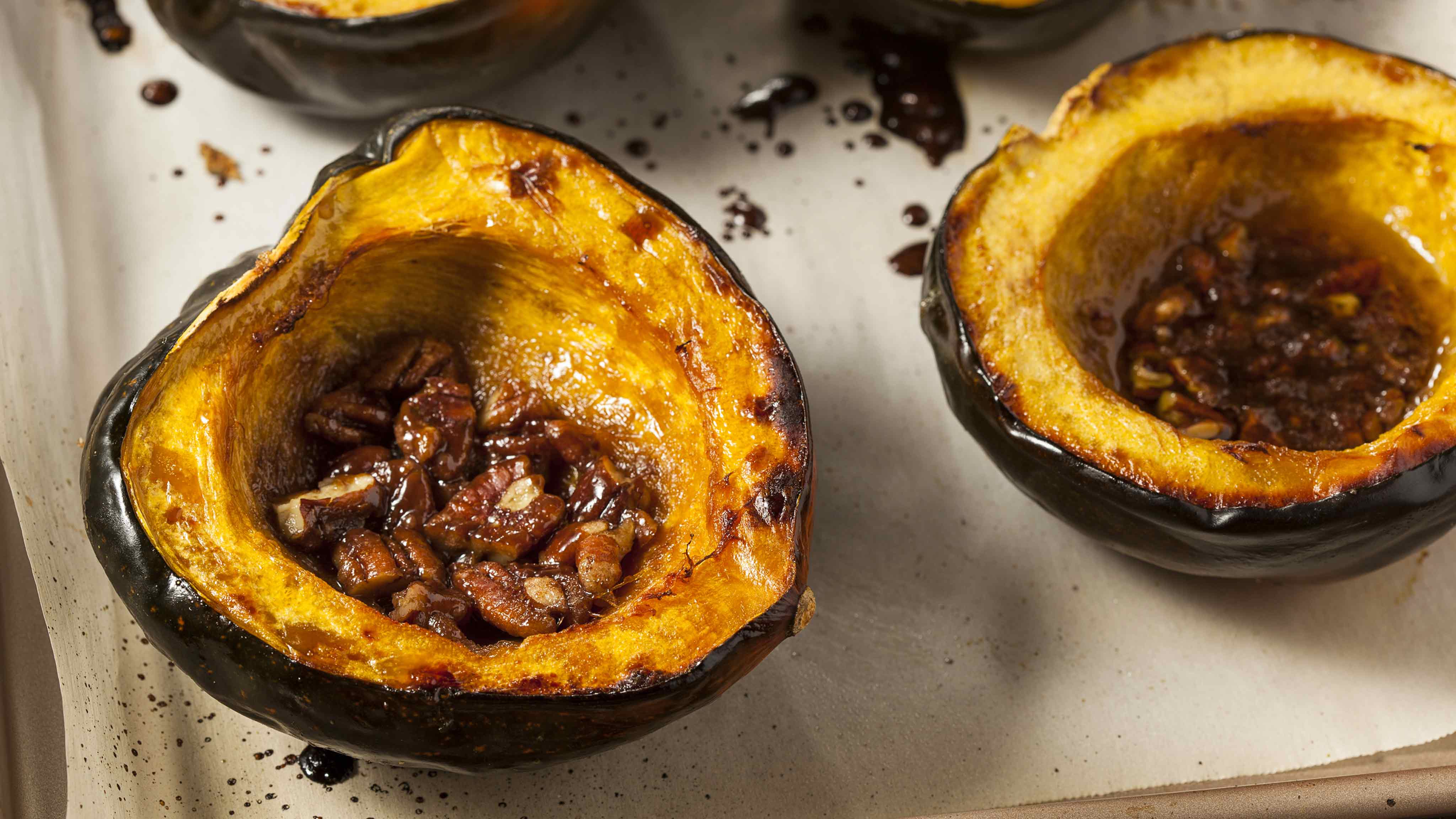 Image for Recipe Honey Nut Acorn Squash