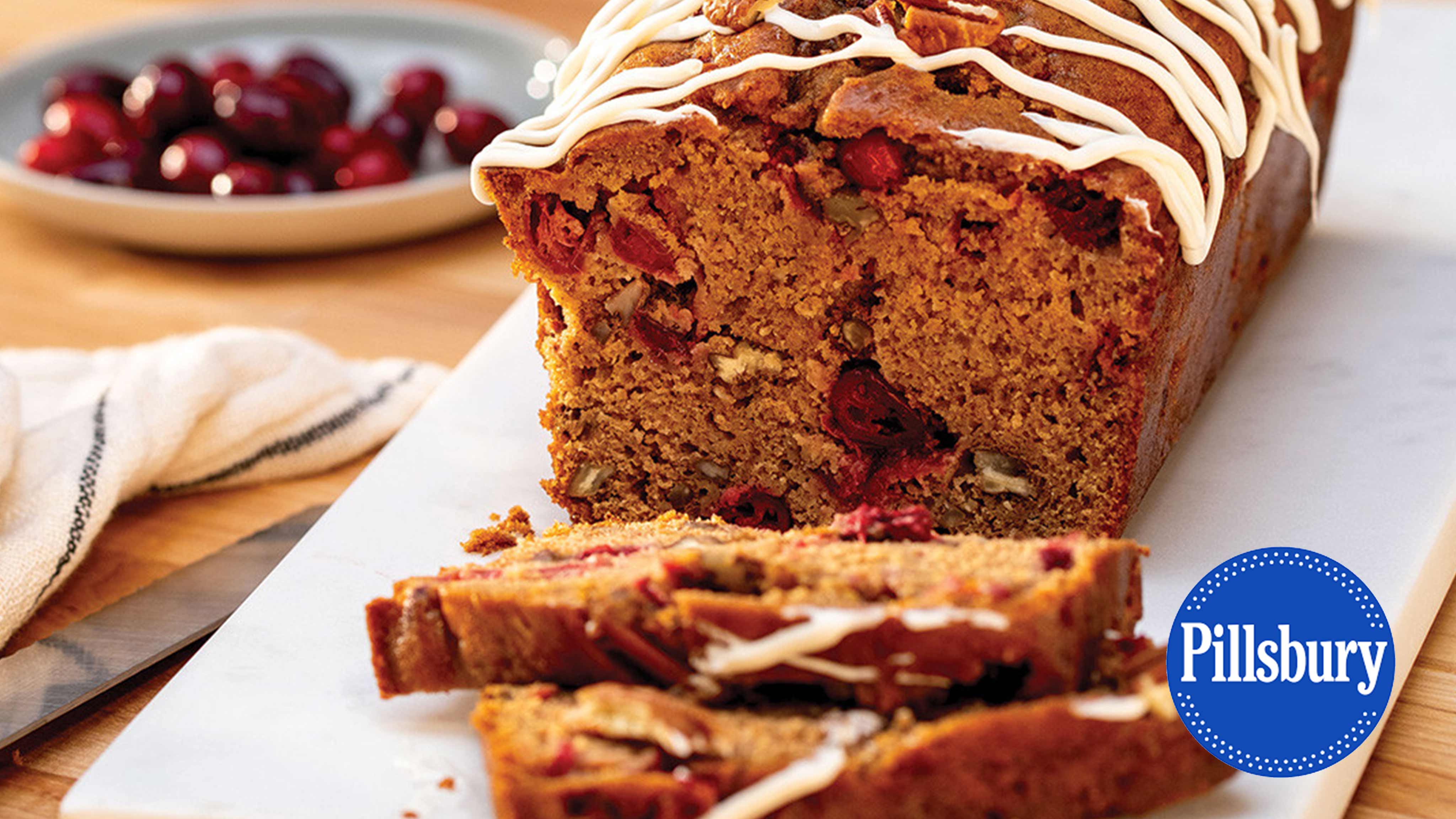 Image for Recipe Pumpkin Cranberry Quick Bread