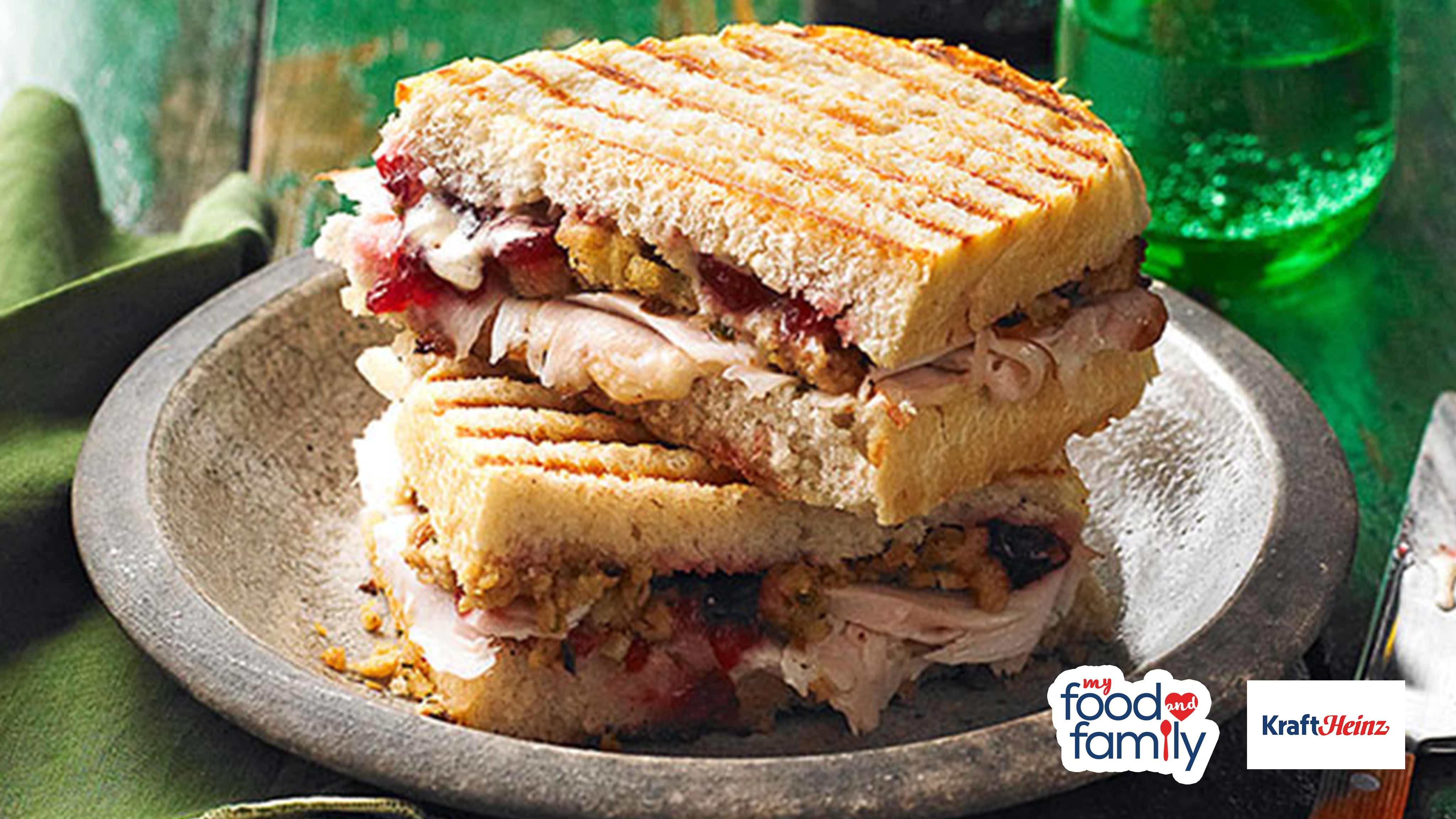 Image for Recipe Leftover Turkey Panini