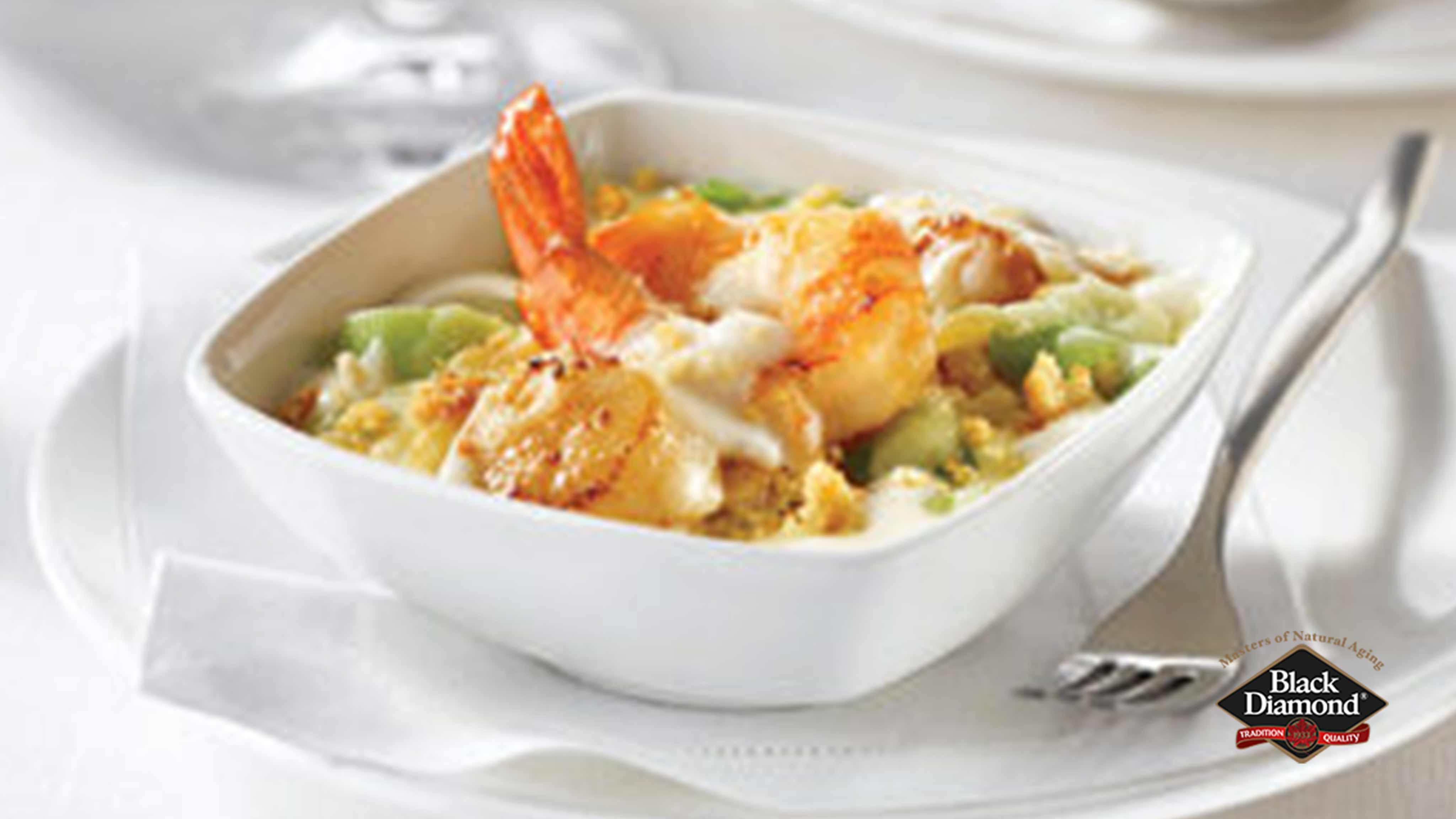 Image for Recipe Seafood Cheddar Gratin