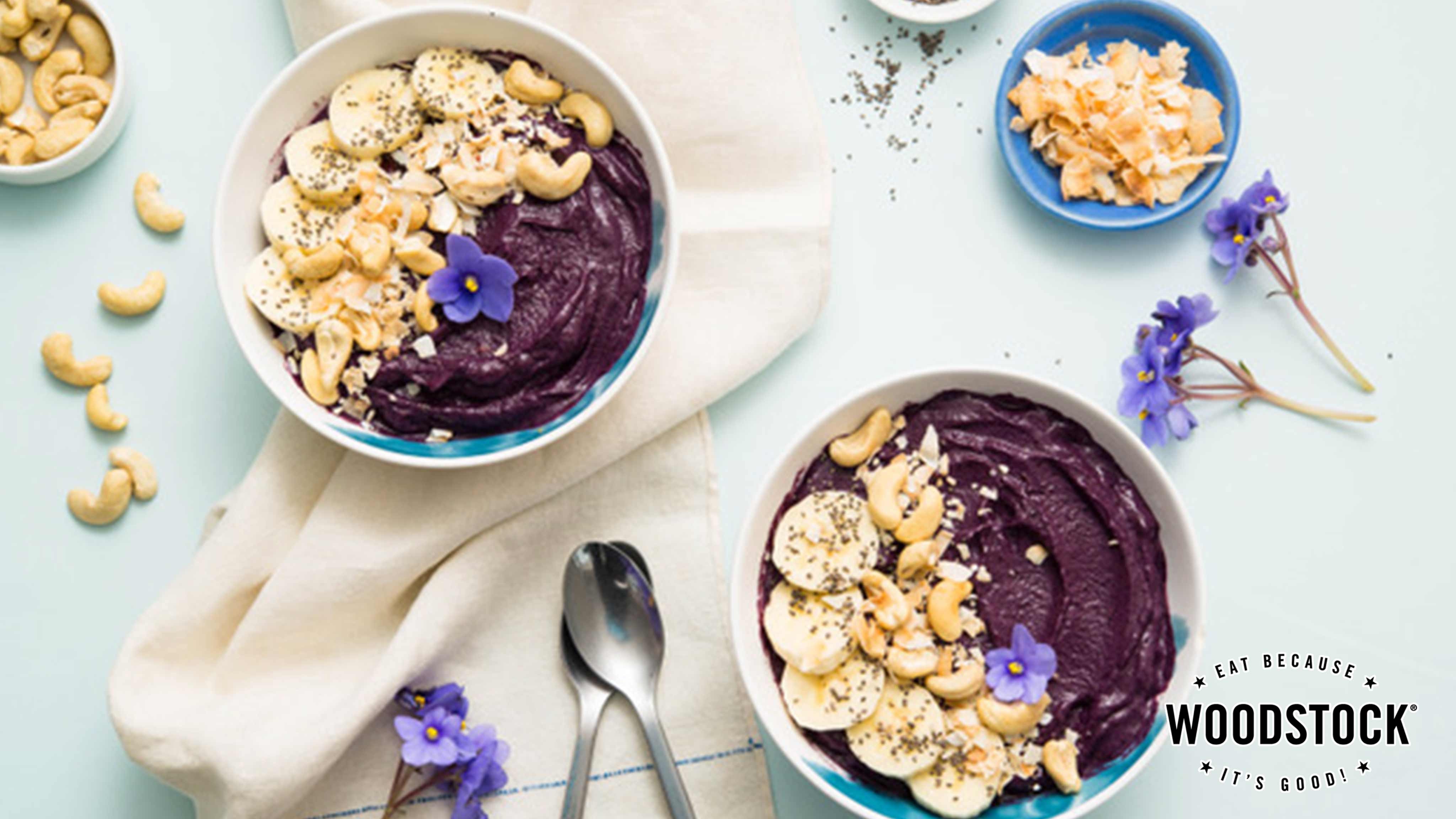 Image for Recipe Blueberry Mango Smoothie Bowl