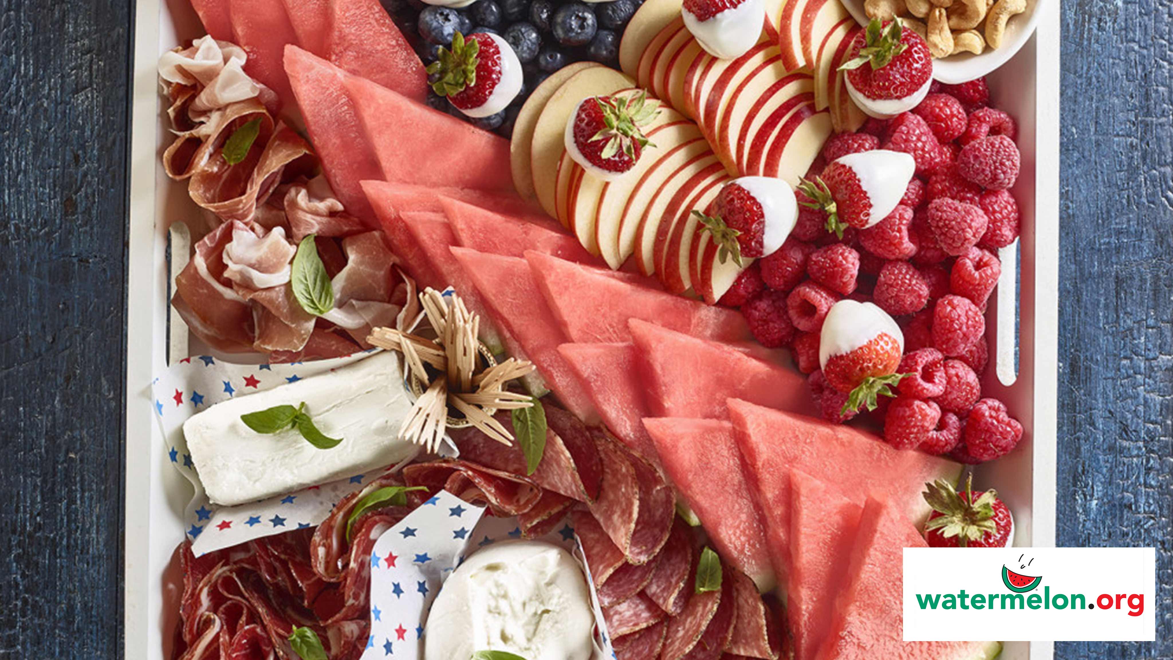 Image for Recipe Patriotic Charcuterie Board