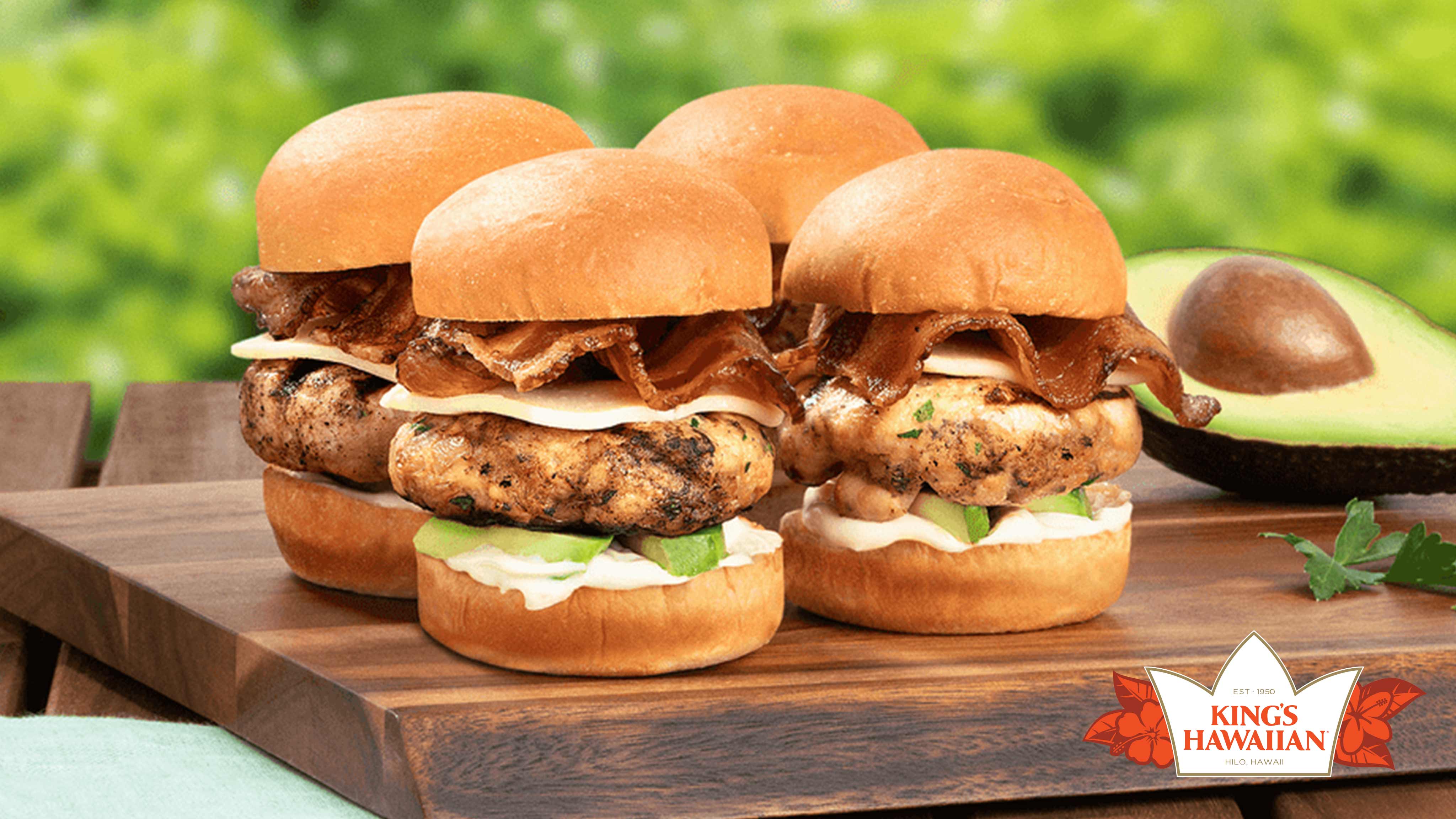 Image for Recipe San Francisco Avocado Chicken Sliders