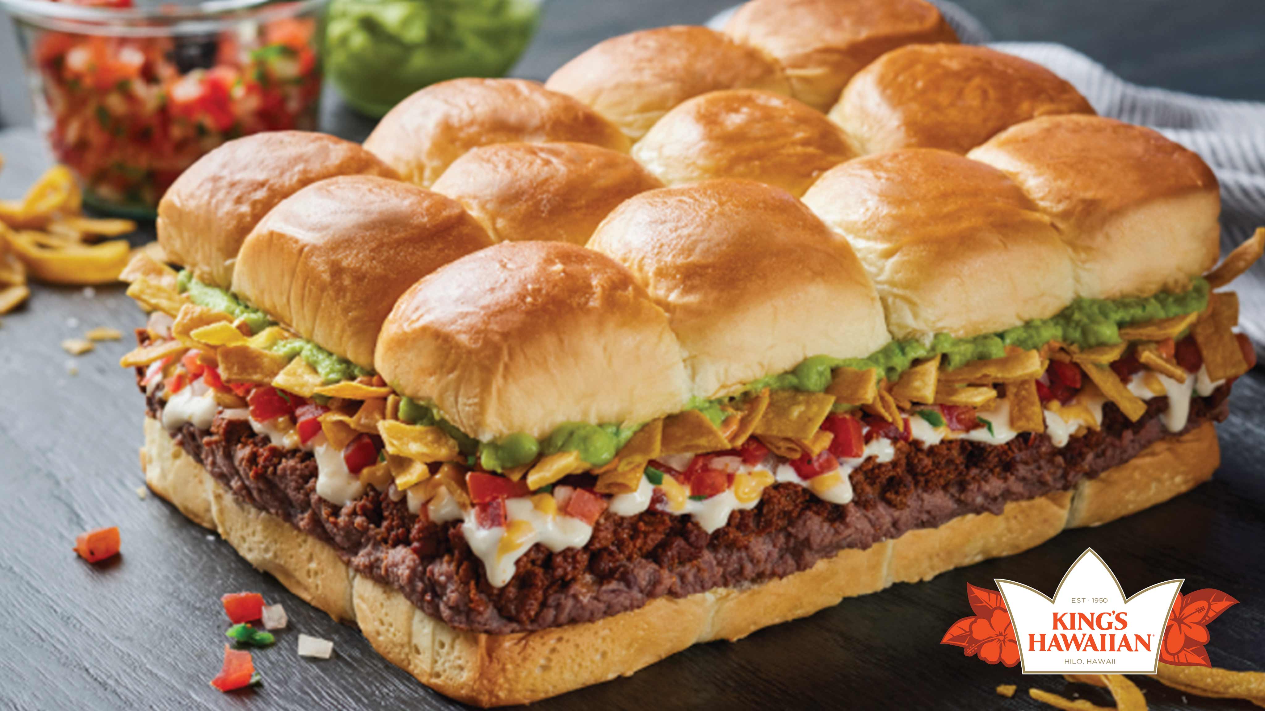 Image for Recipe Guy Fieri's Nacho Average Torta Sliders