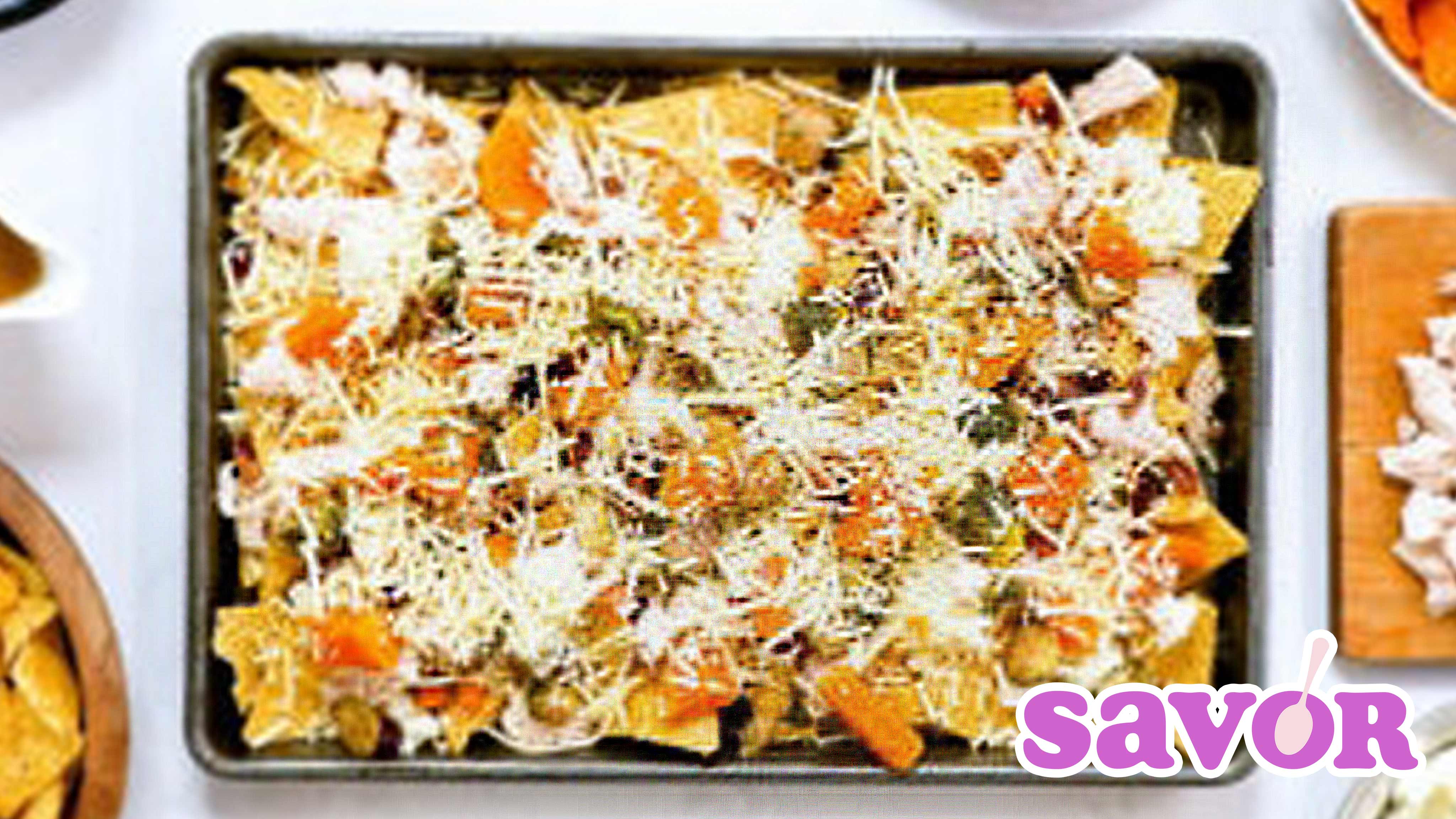 Image for Recipe Loaded Leftover Thanksgiving Nachos