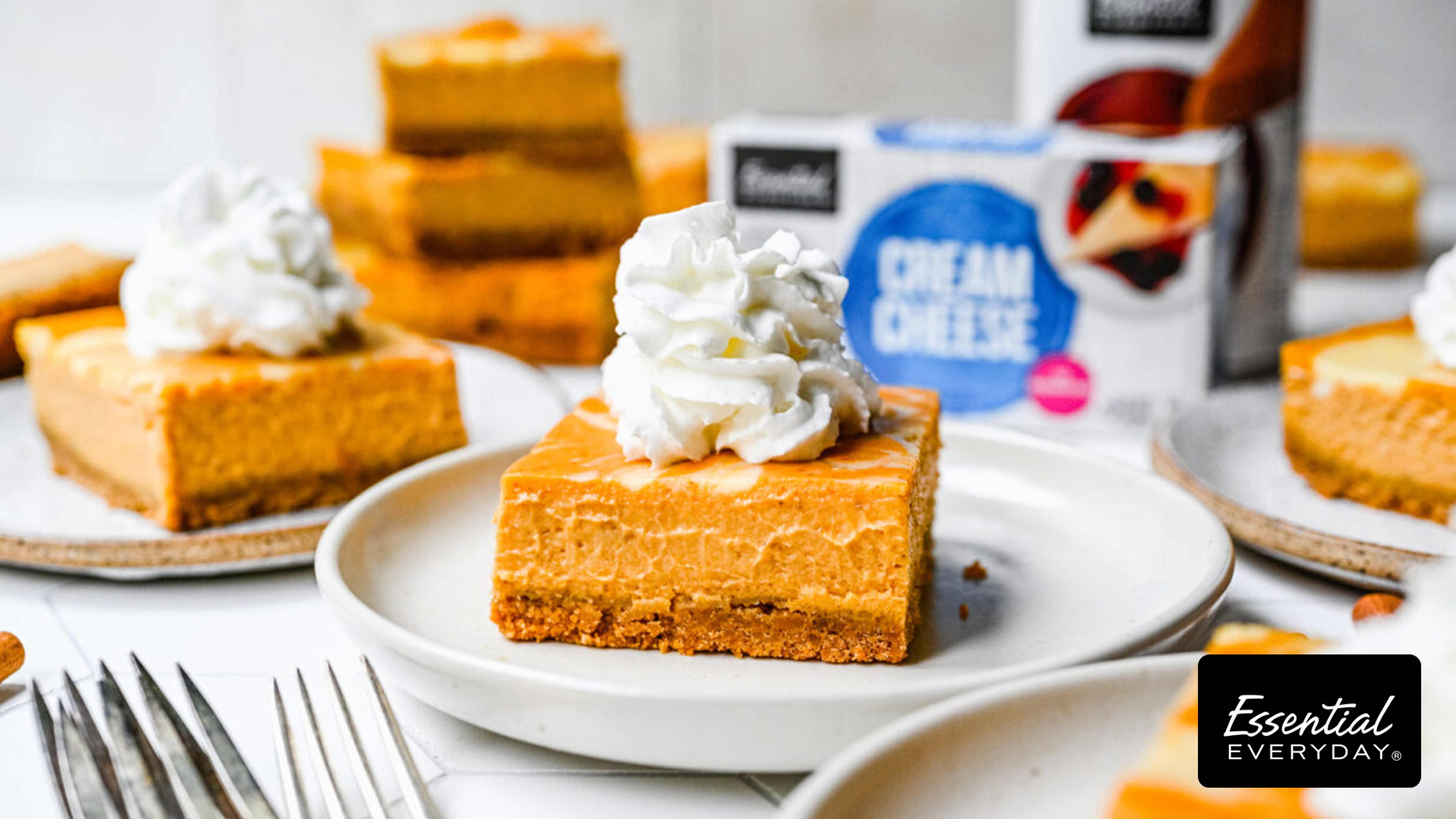 Image for Recipe Pumpkin Cheesecake Bars