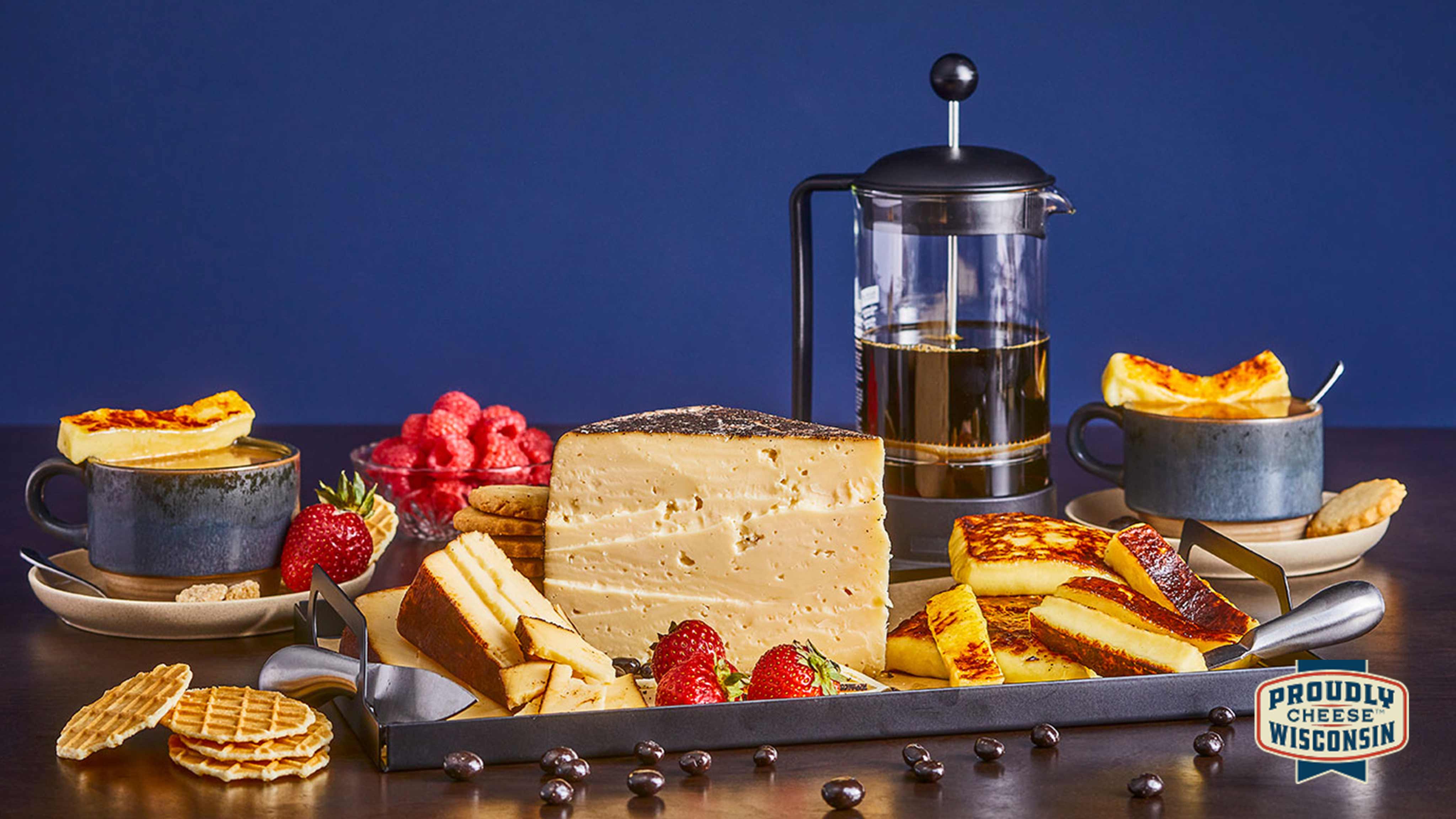 Image for Recipe Dessert and Coffee Cheese Board