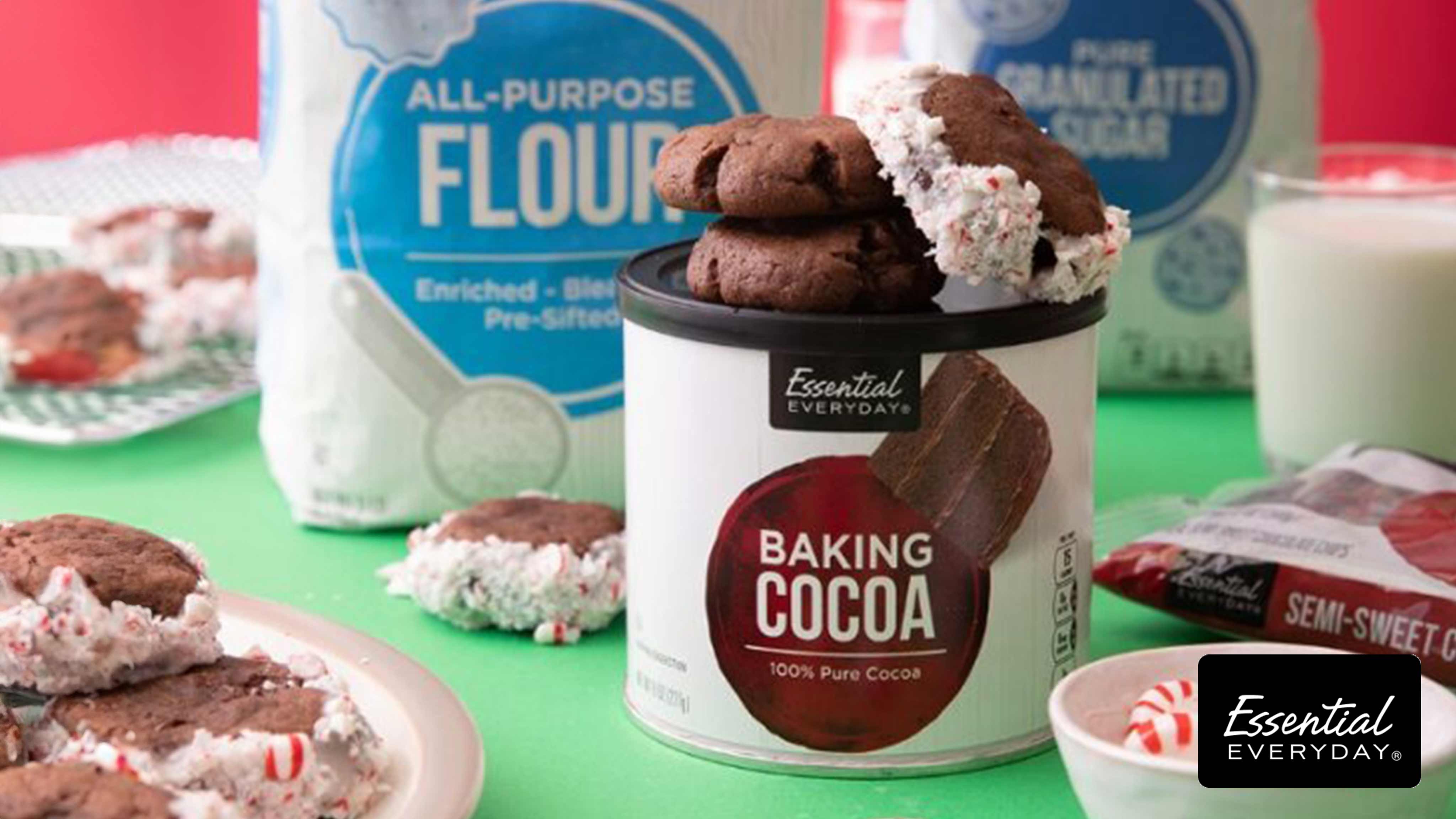 Image for Recipe Chocolate Peppermint Sugar Cookies