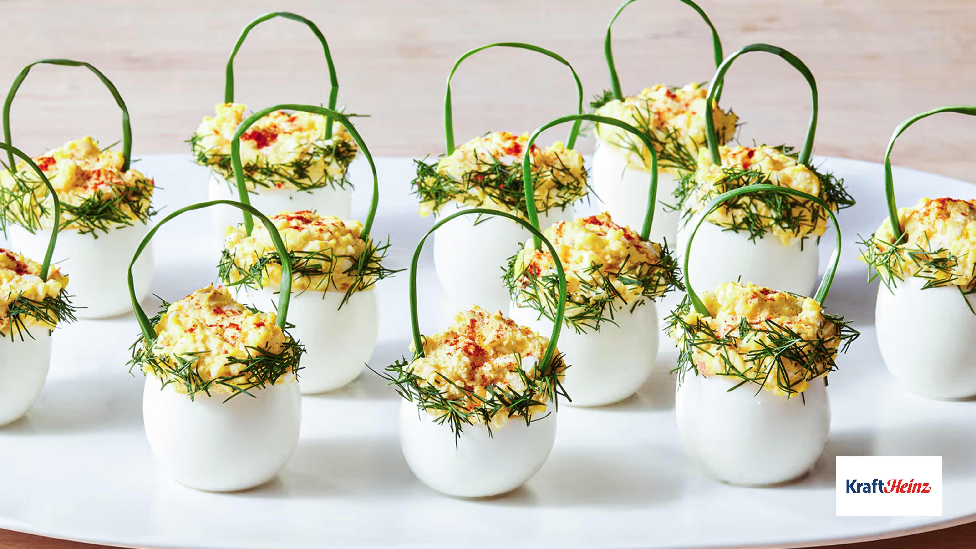 Image for Recipe Deviled Egg Baskets