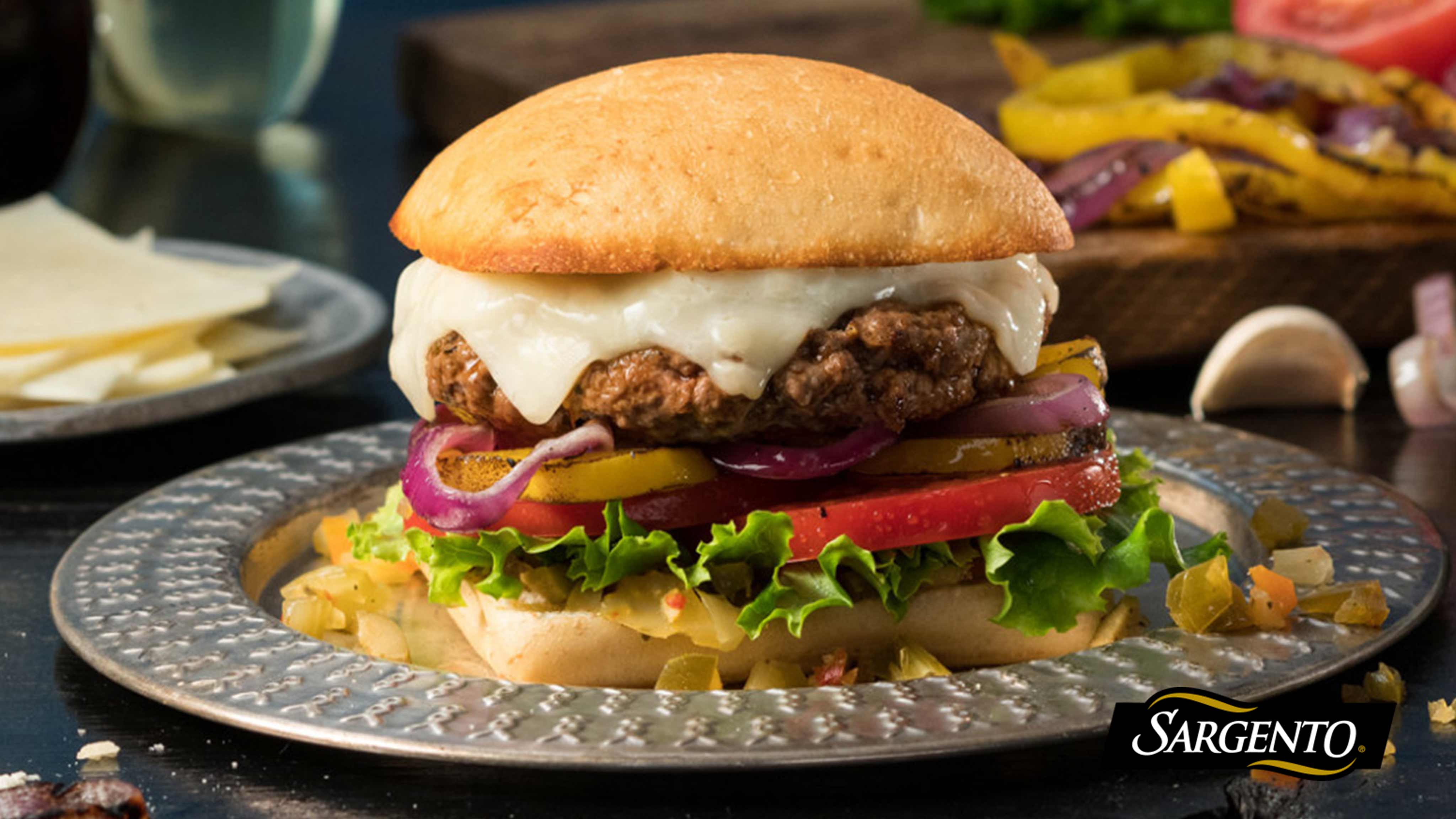 Image for Recipe Italian Beef Burger