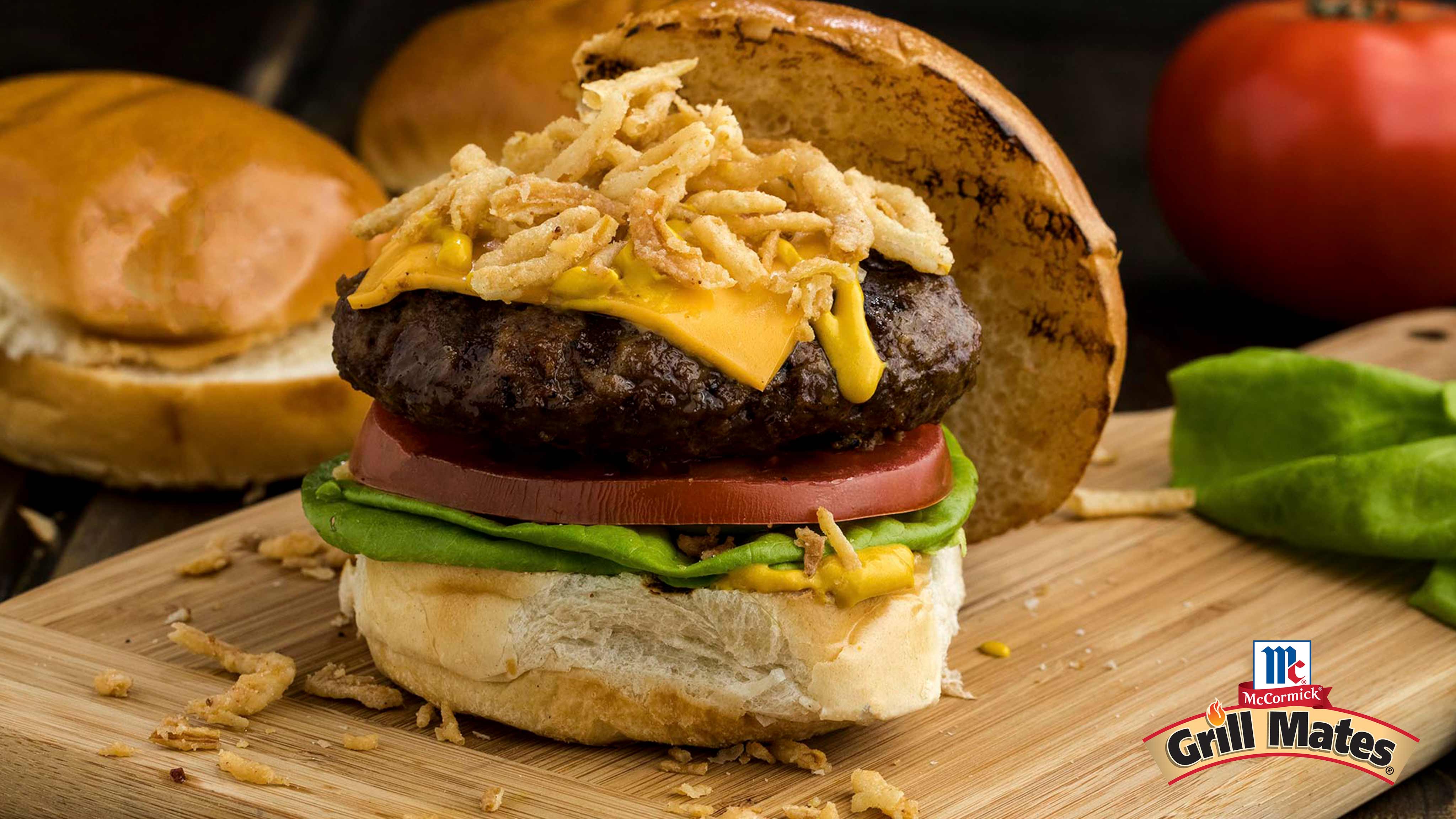 Image for Recipe Zesty Montreal Steak Burger