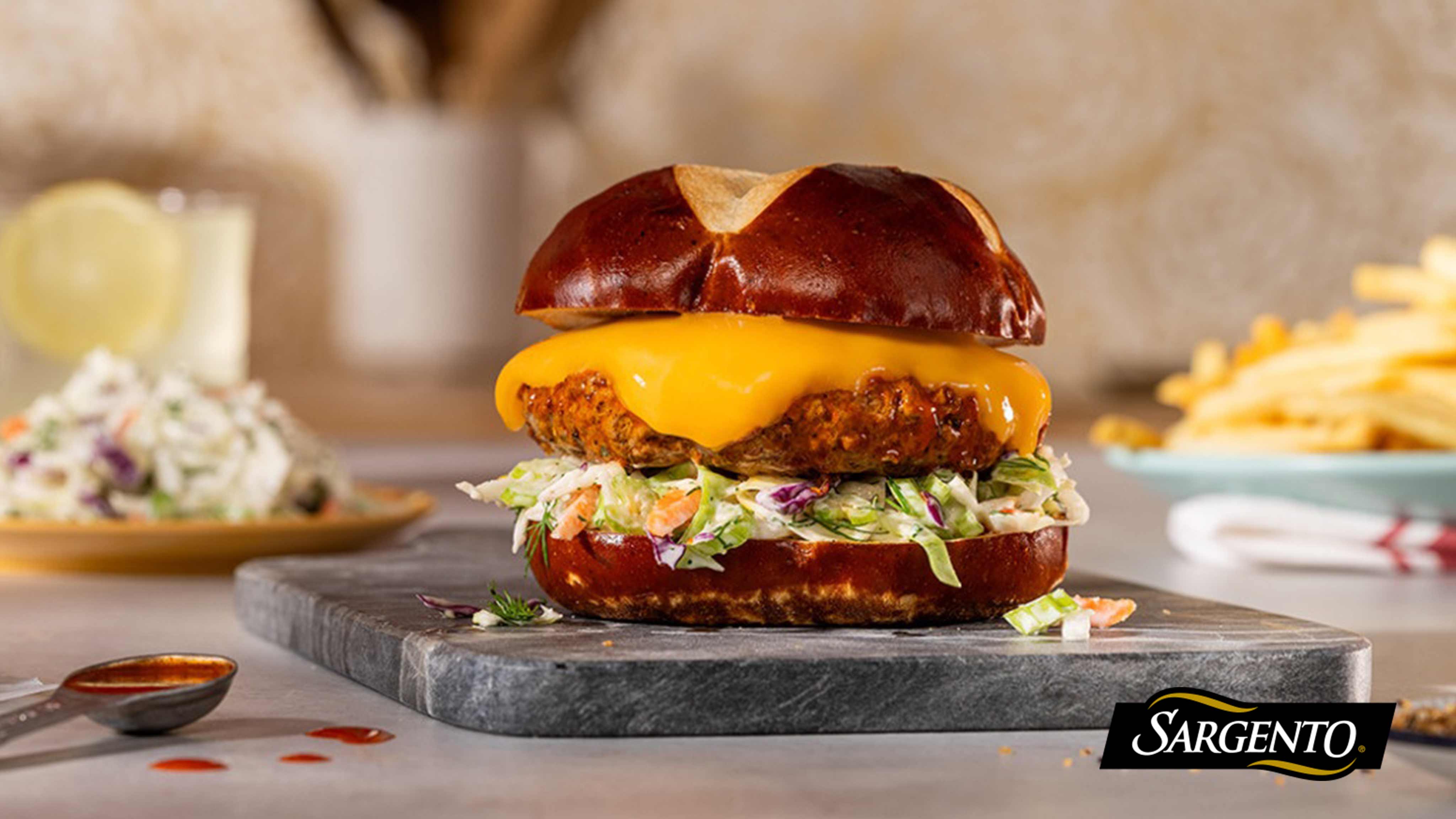 Image for Recipe Spicy Buffalo Burger