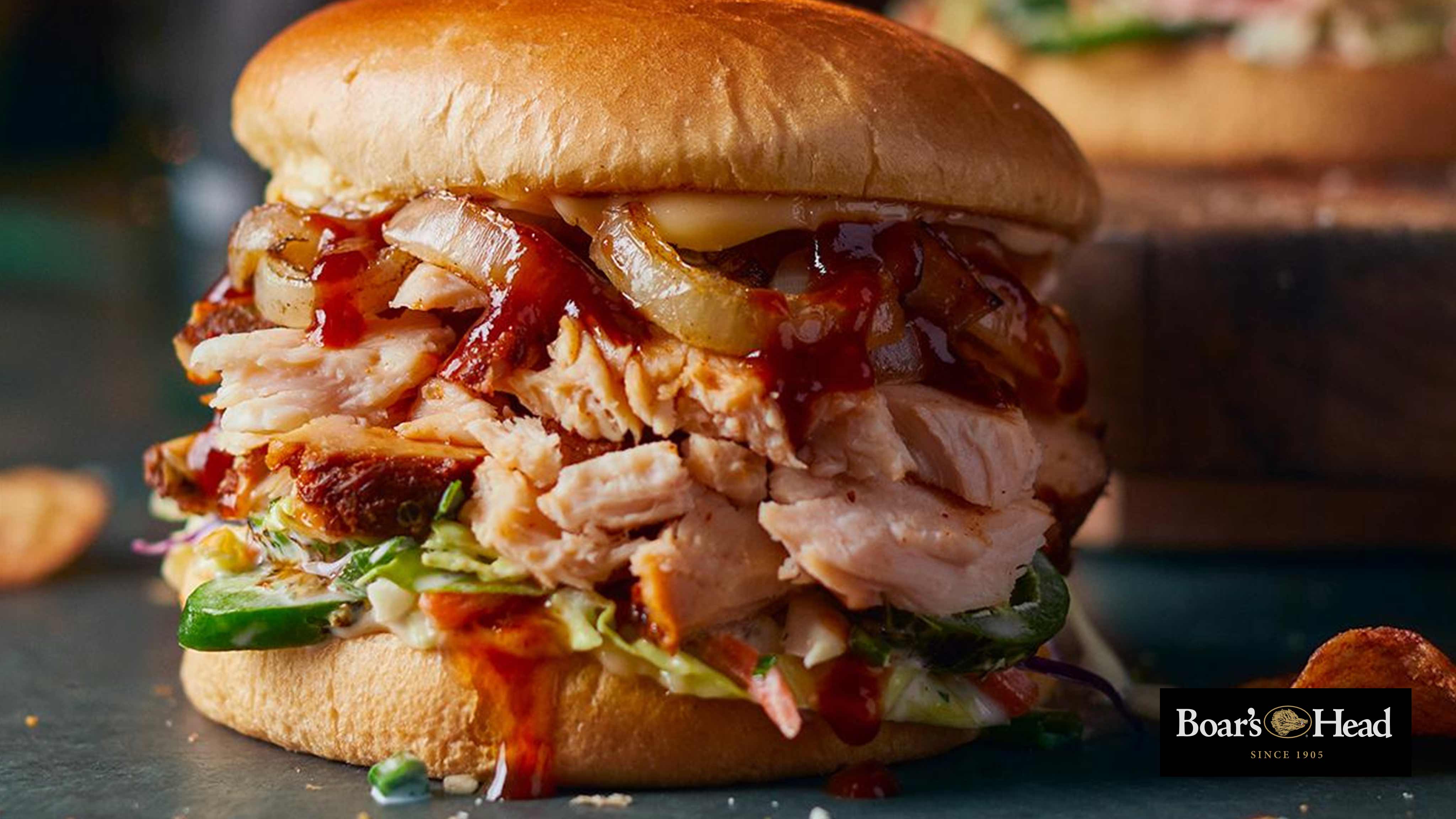 Image for Recipe Classic Sweet Bs Honey Barbeque Glazed Chicken Sandwich