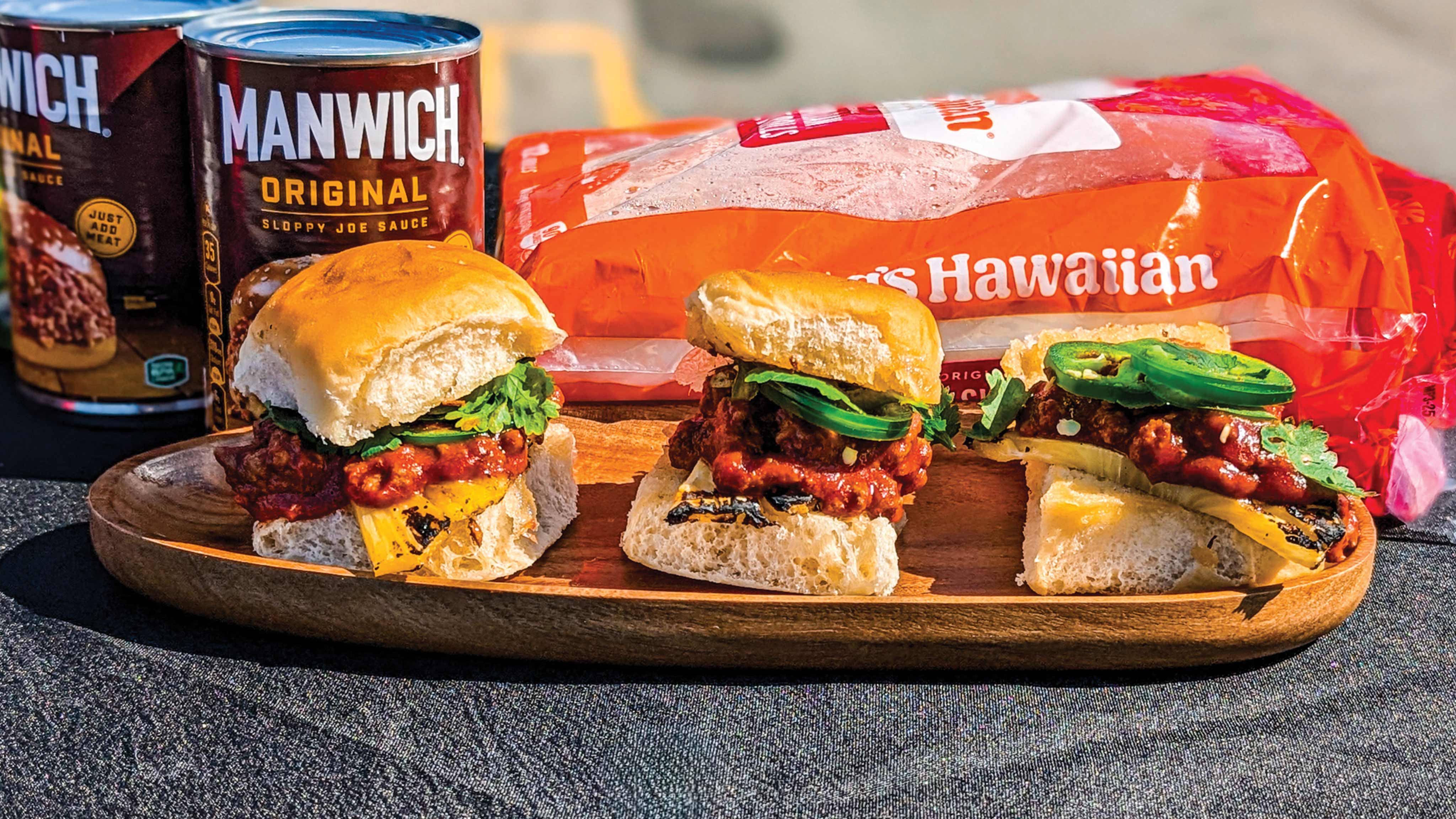 Image for Recipe Spicy Pineapple Manwich Sliders