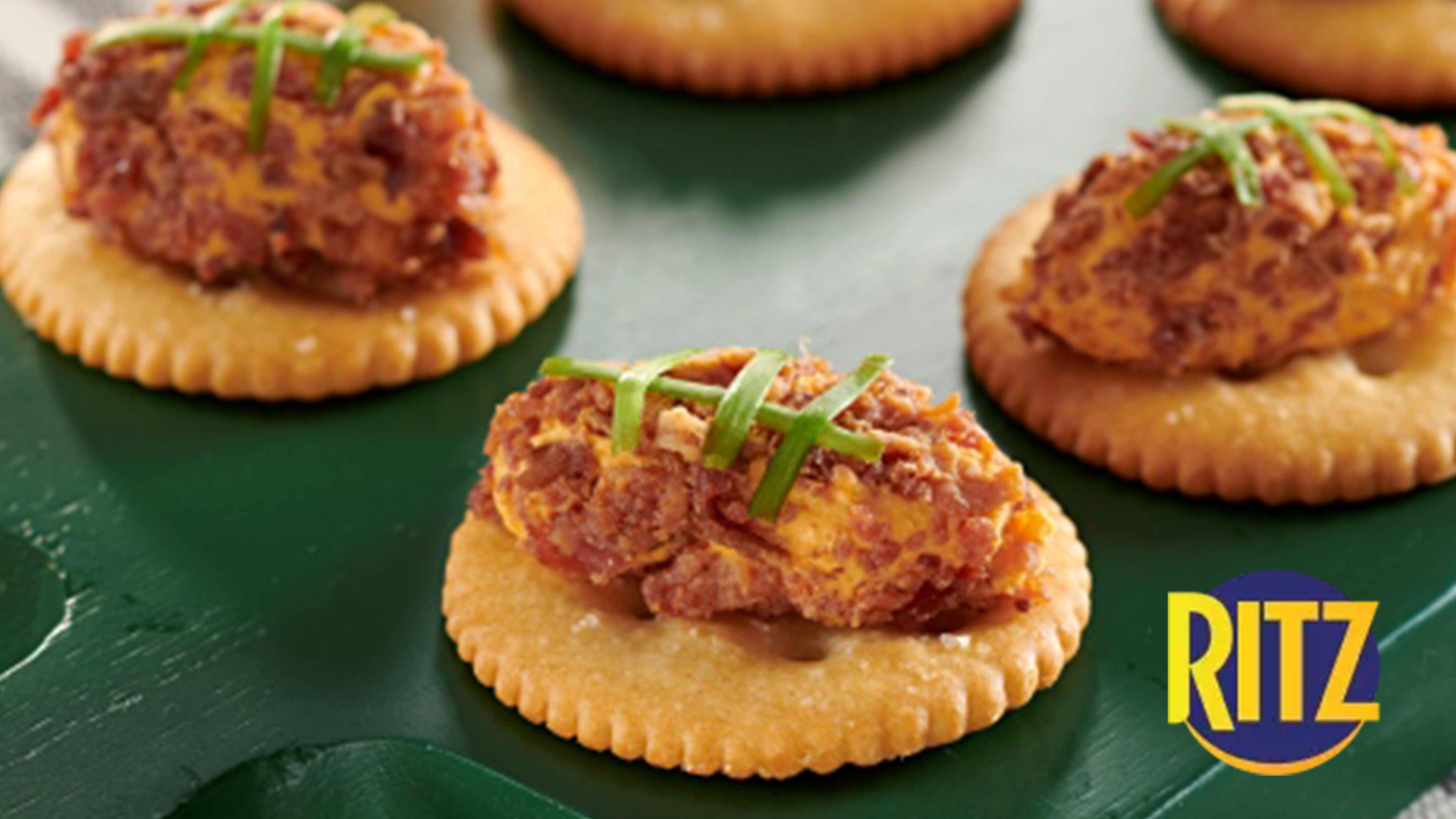 Image for Recipe Bacon and Cheese Football Bites
