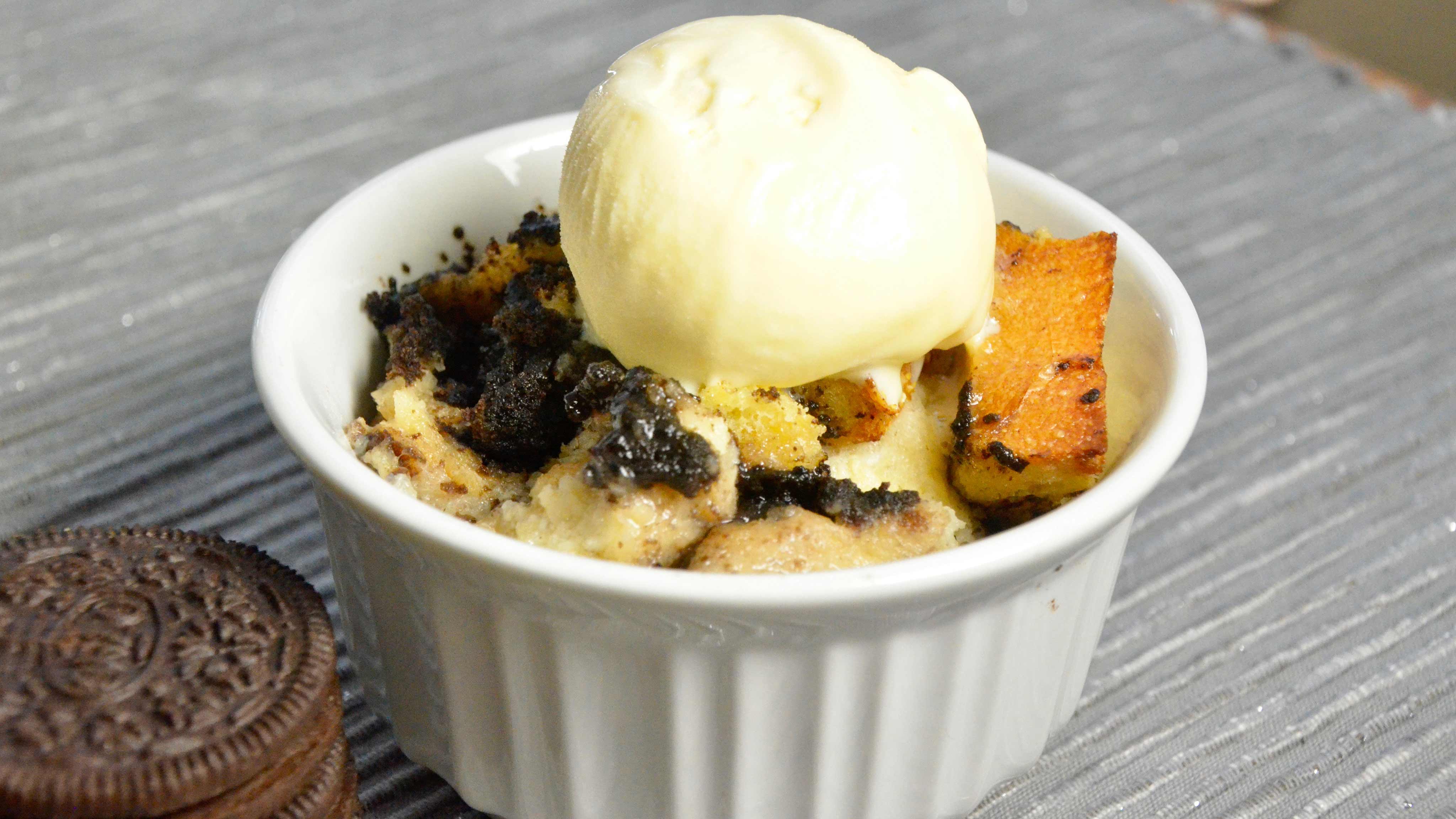 Image for Recipe Oreo Cookie Bread Pudding