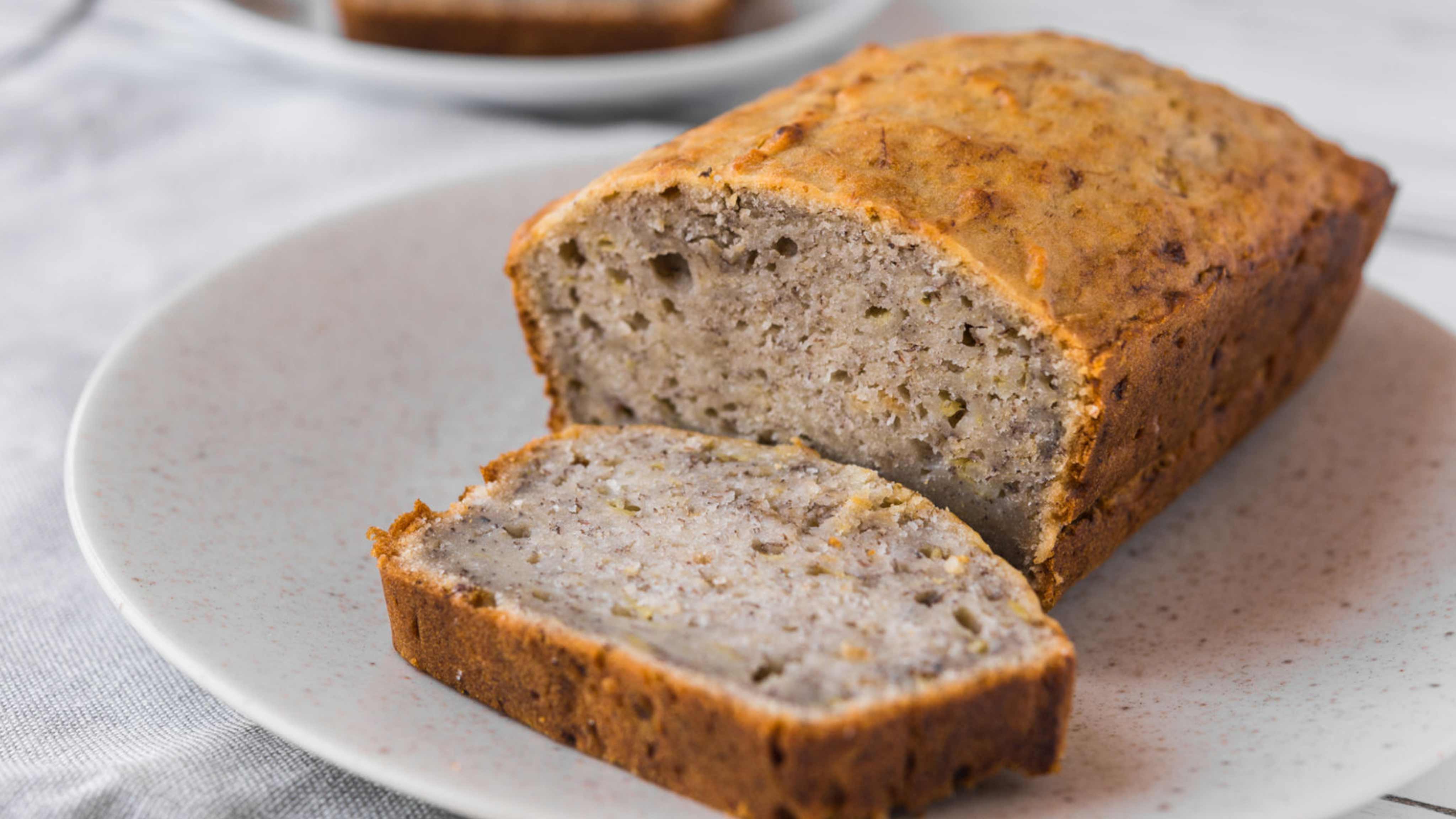 Image for Recipe Double Crunch Banana Bread