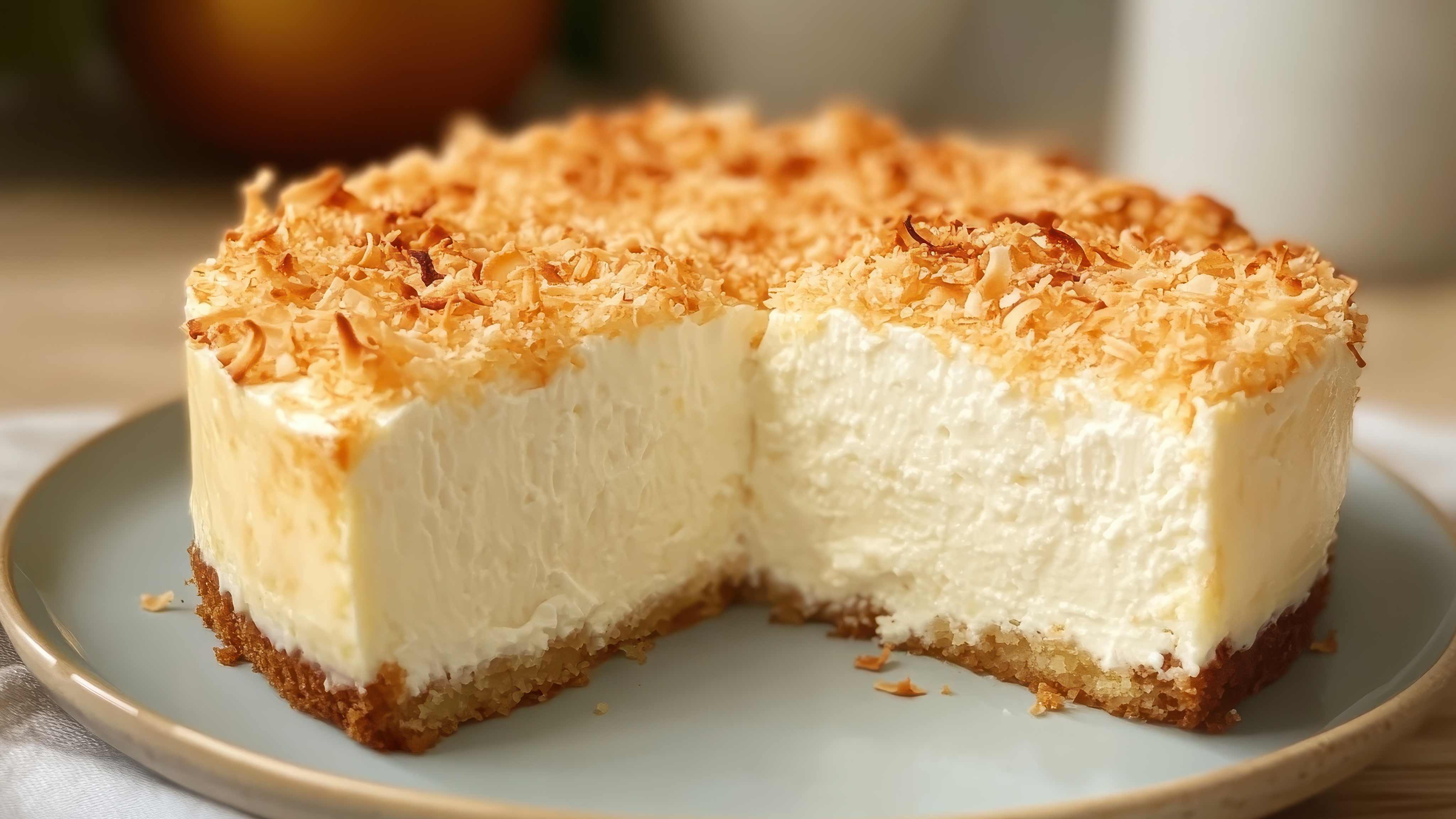 Image for Recipe Amaretto Macaroon Cheesecake