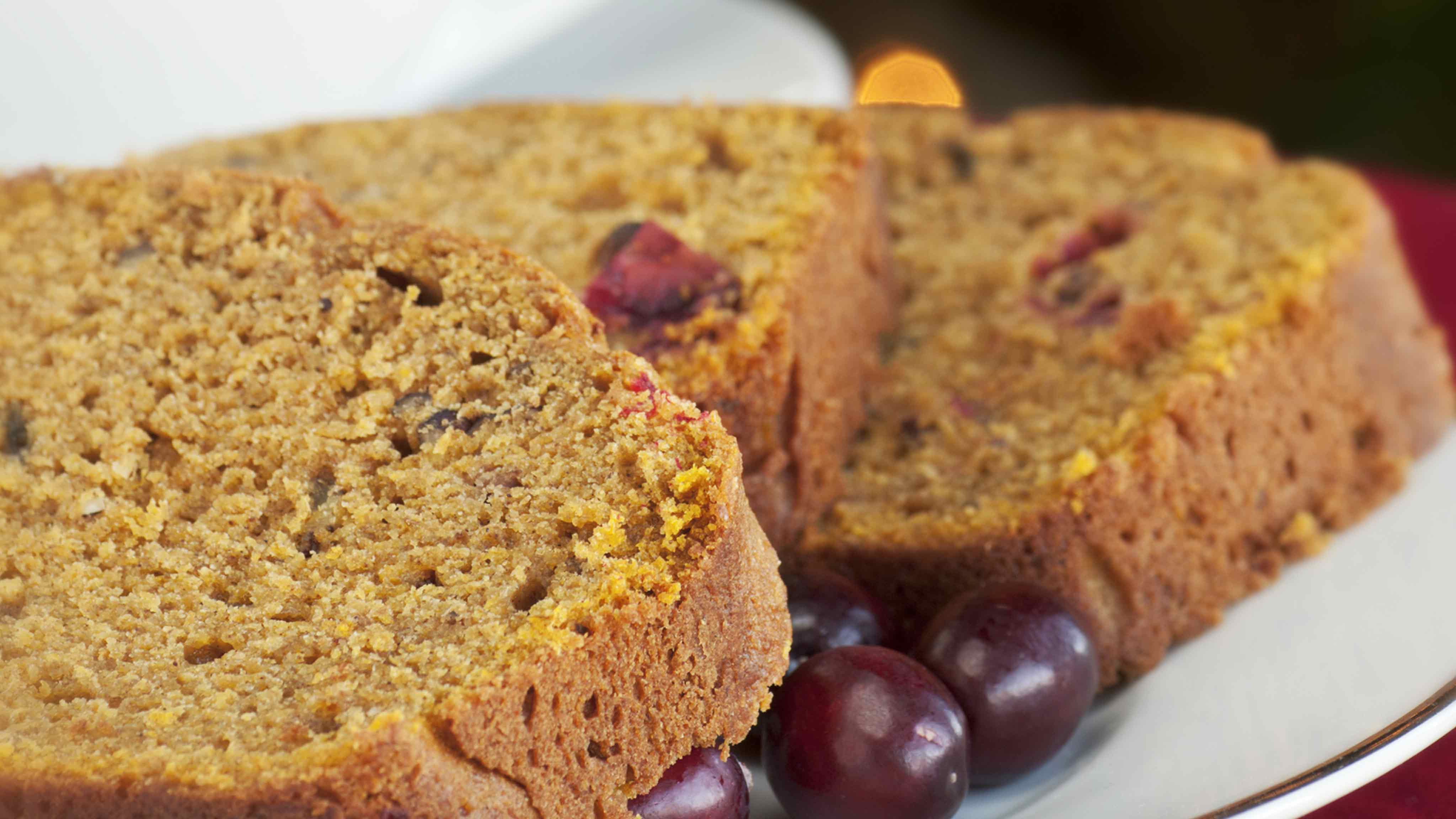 Image for Recipe Pumpkin Cranberry Bread