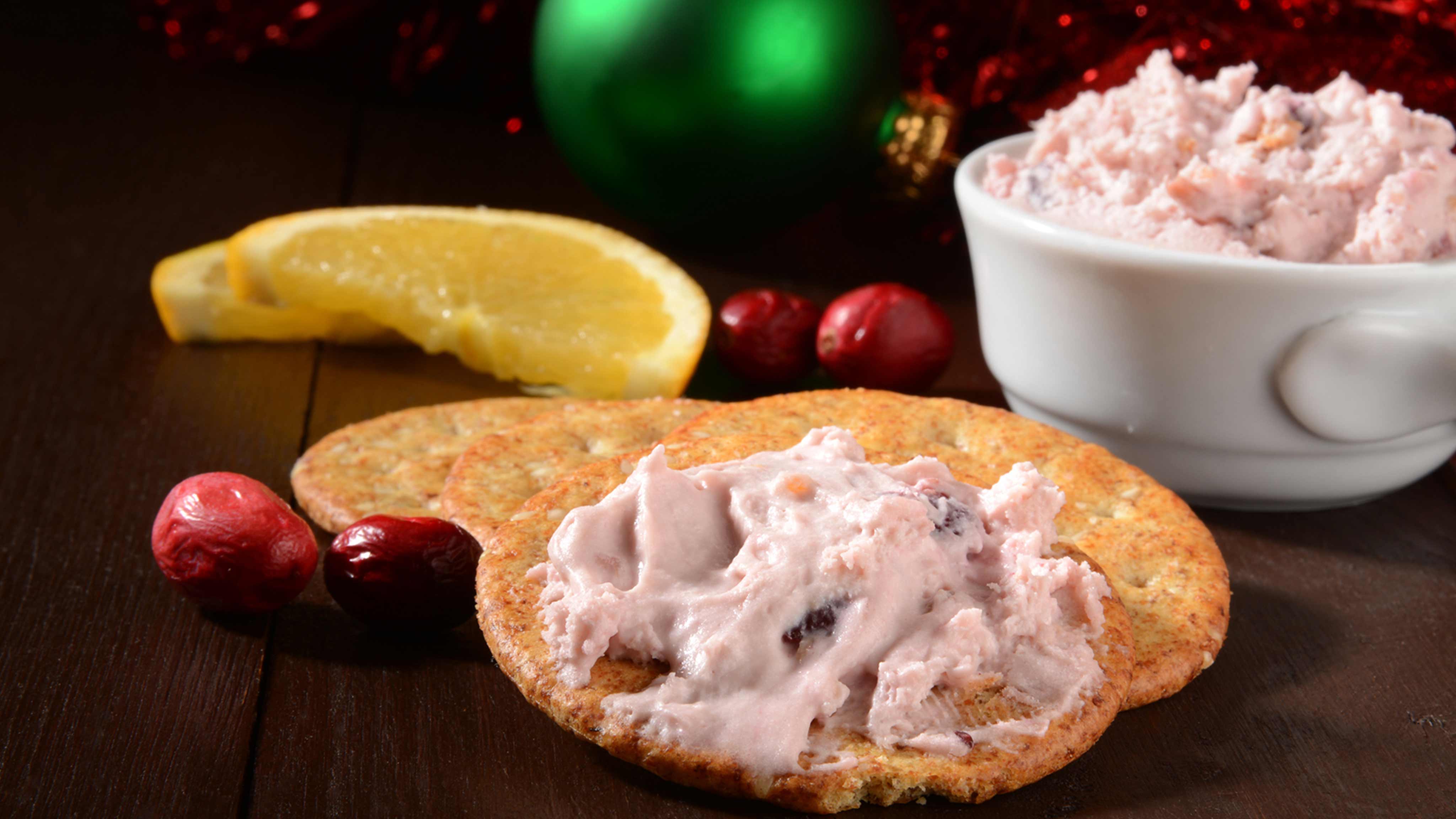 Image for Recipe Dried Cranberry and Green Onion Dip