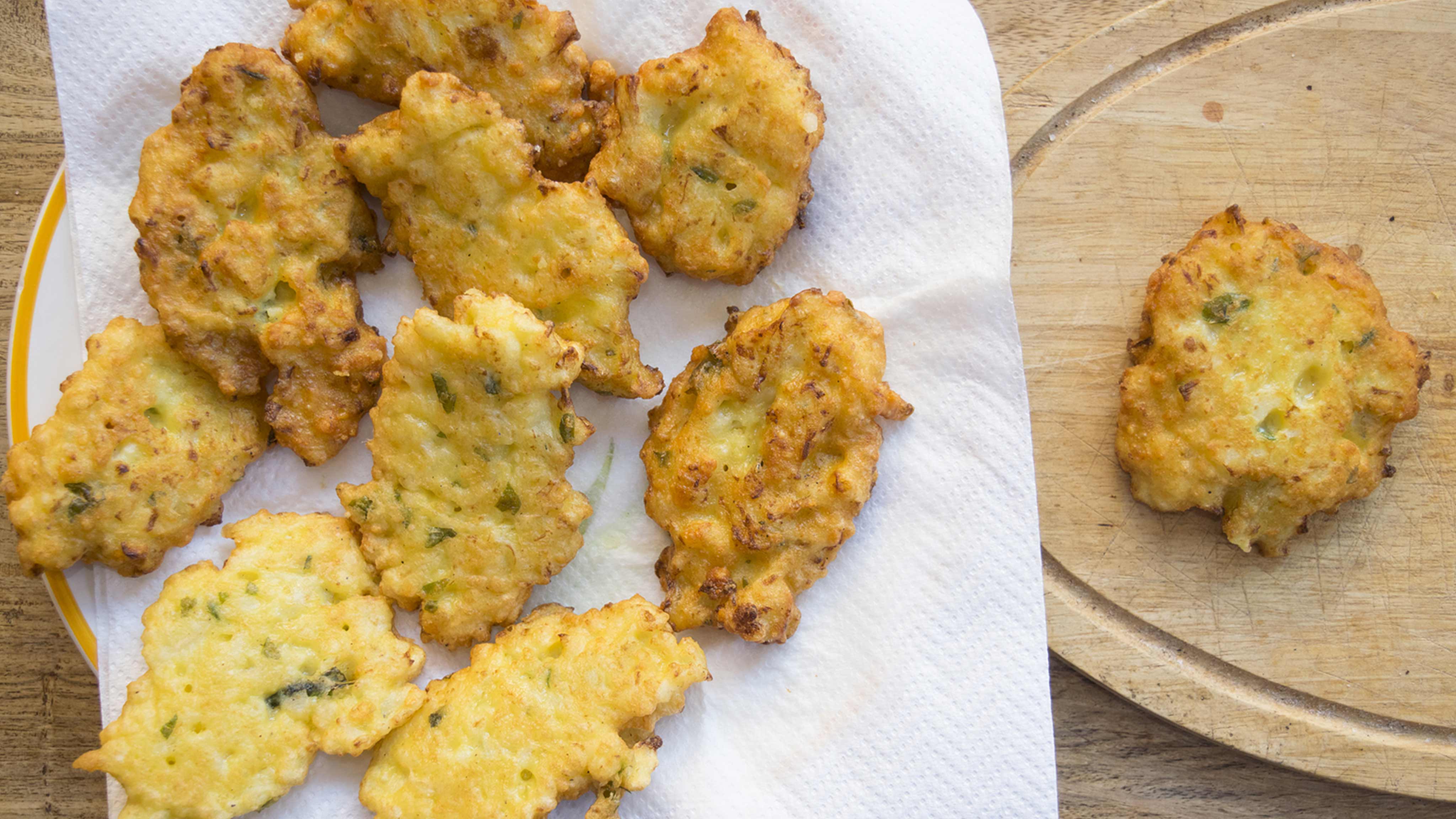 Image for Recipe Cornbread Fritter Cakes