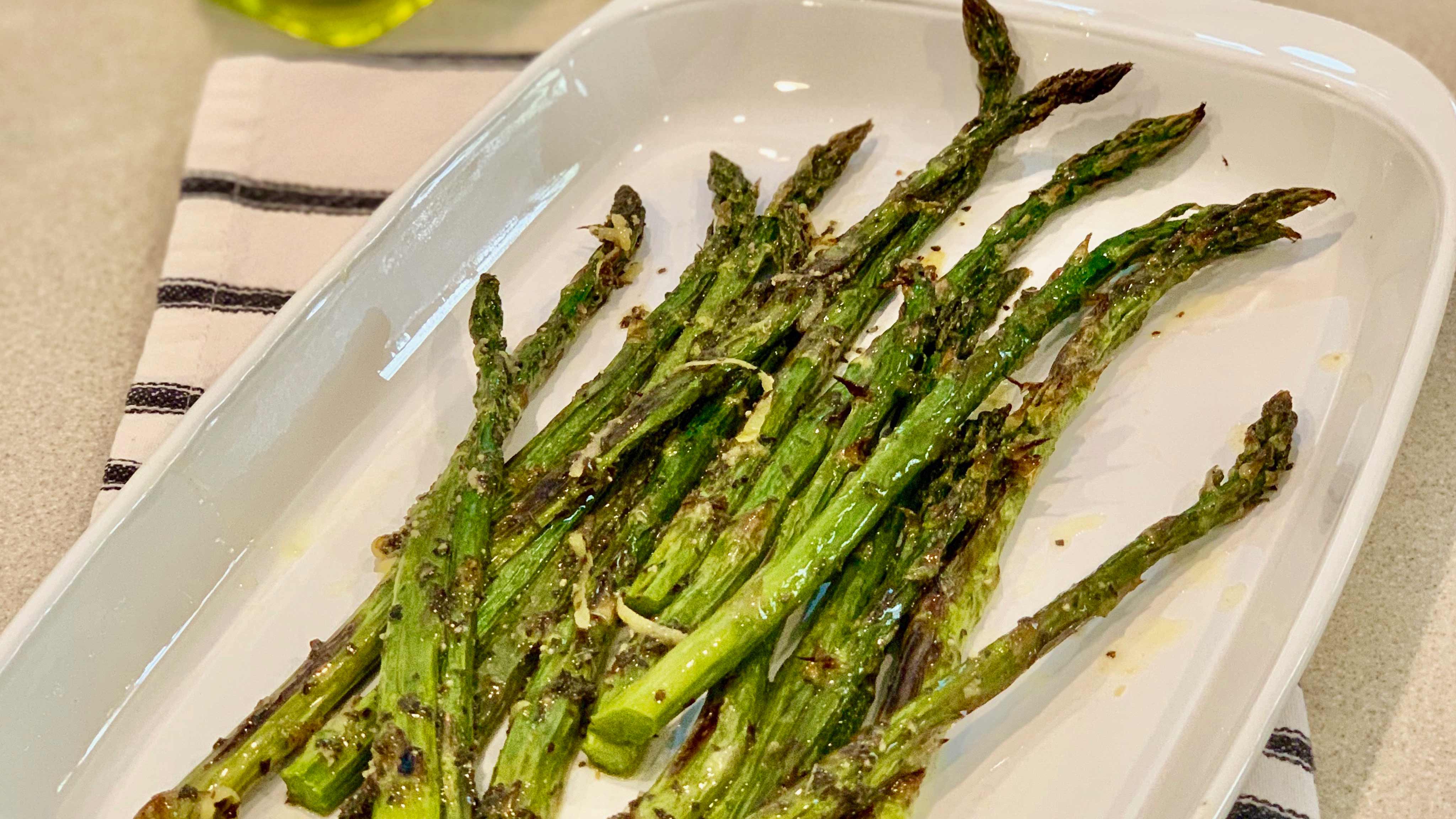 Image for Recipe Lemon Mint Asparagus For Two