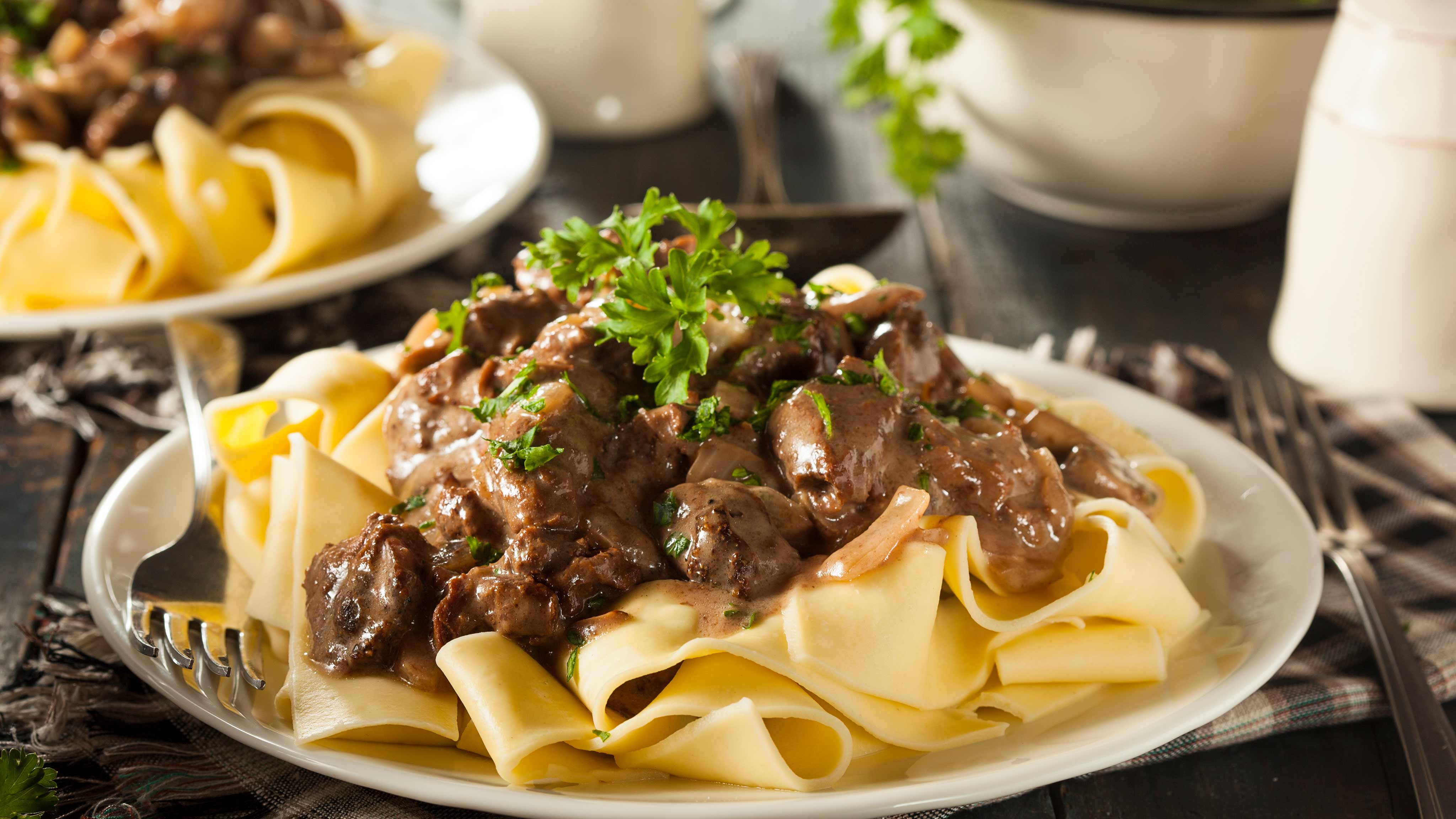 Image for Recipe Sirloin Stroganoff