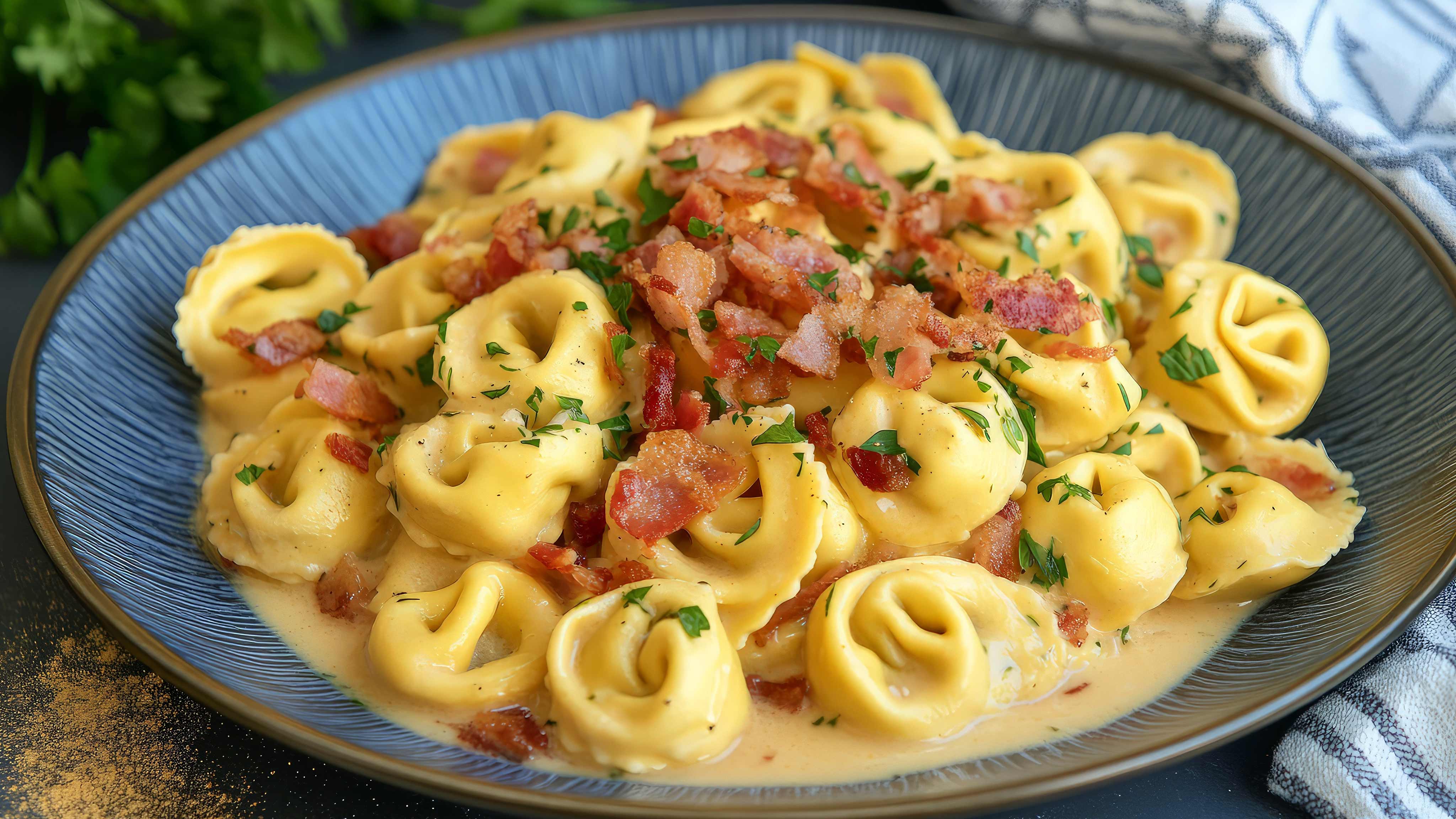 Image for Recipe Tortellini Carbonara