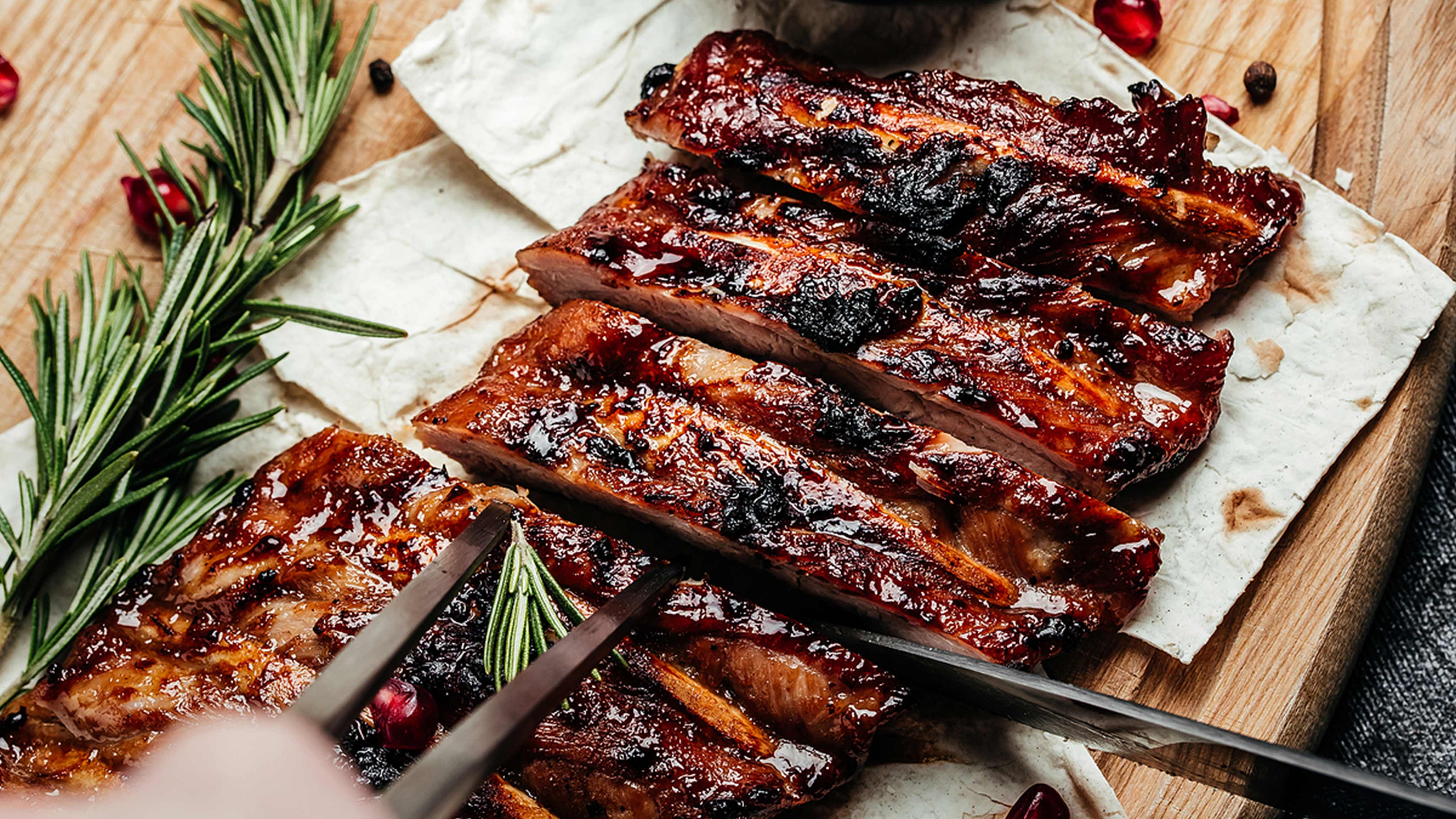 Image for Recipe Barbecued Pork Spareribs