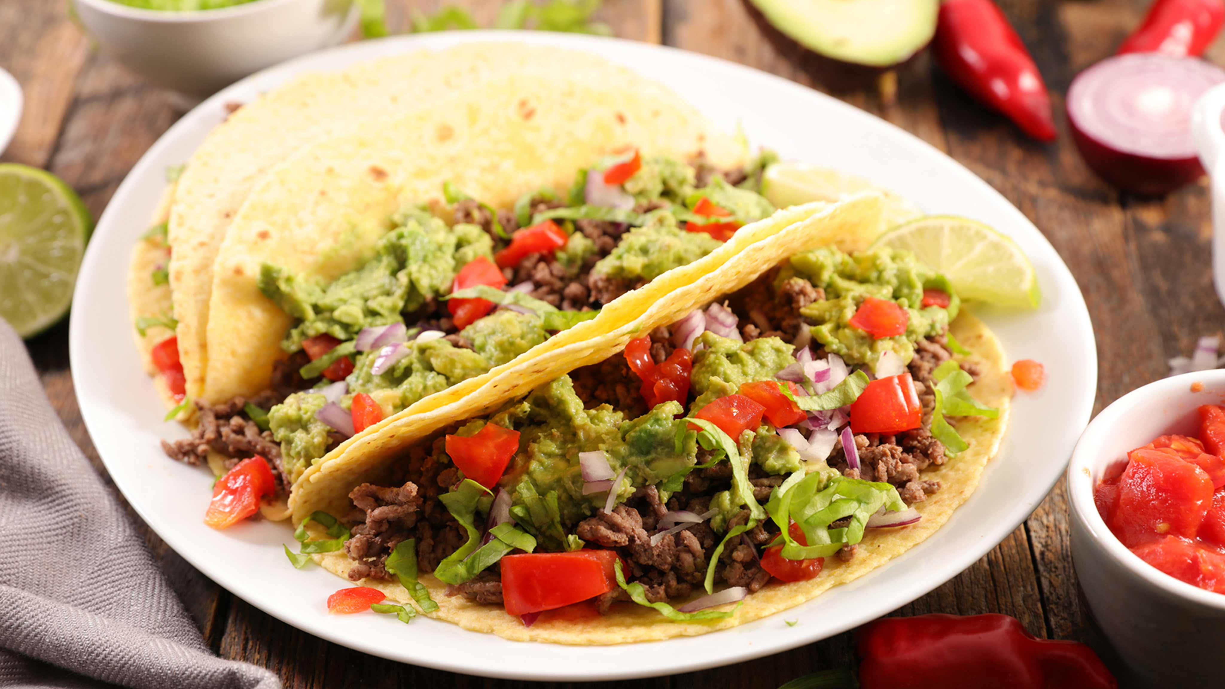 Tops Friendly Markets Recipe Double Wrap Beef Tacos