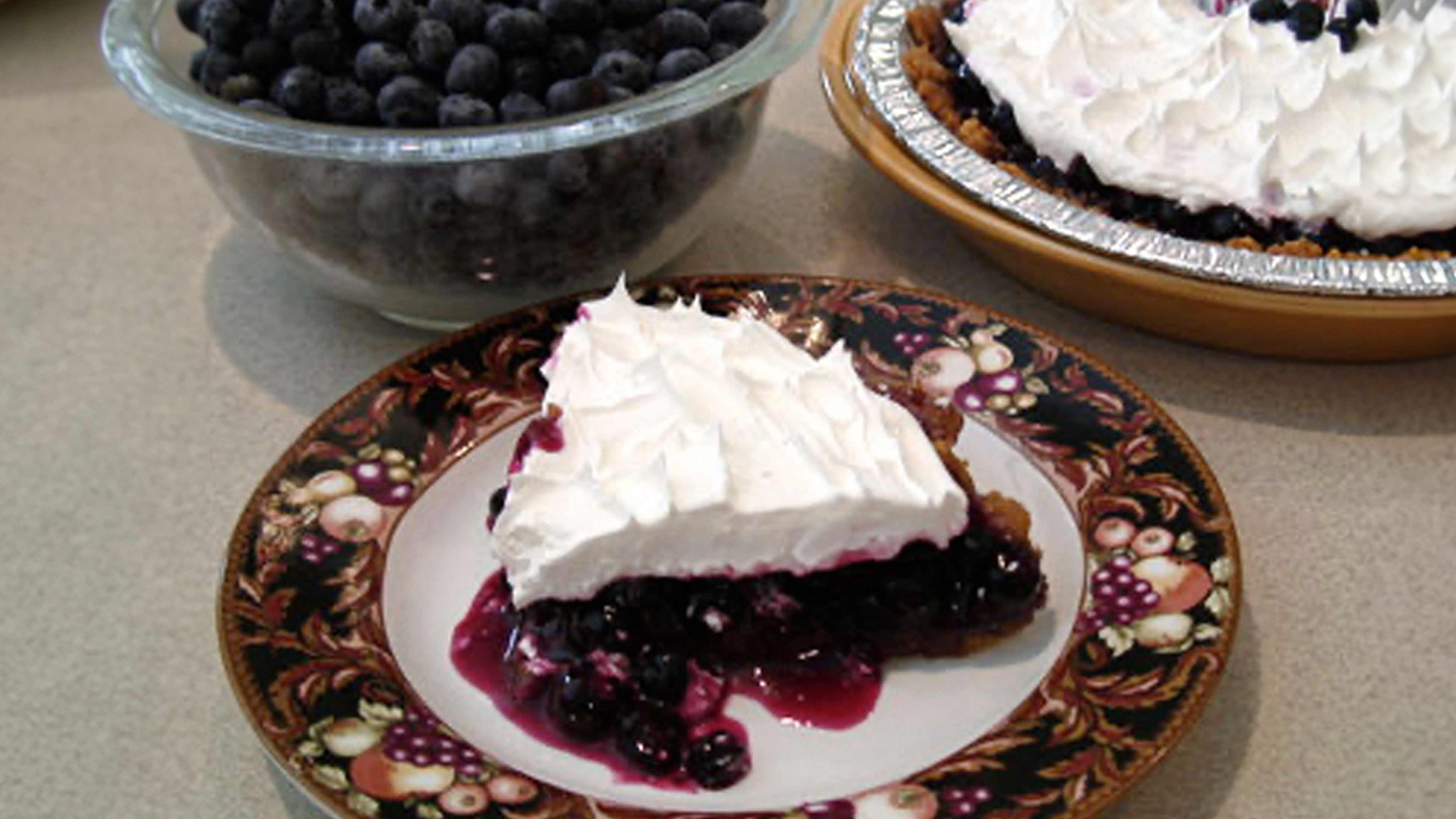 Image for Recipe Alaska Blueberry Pie