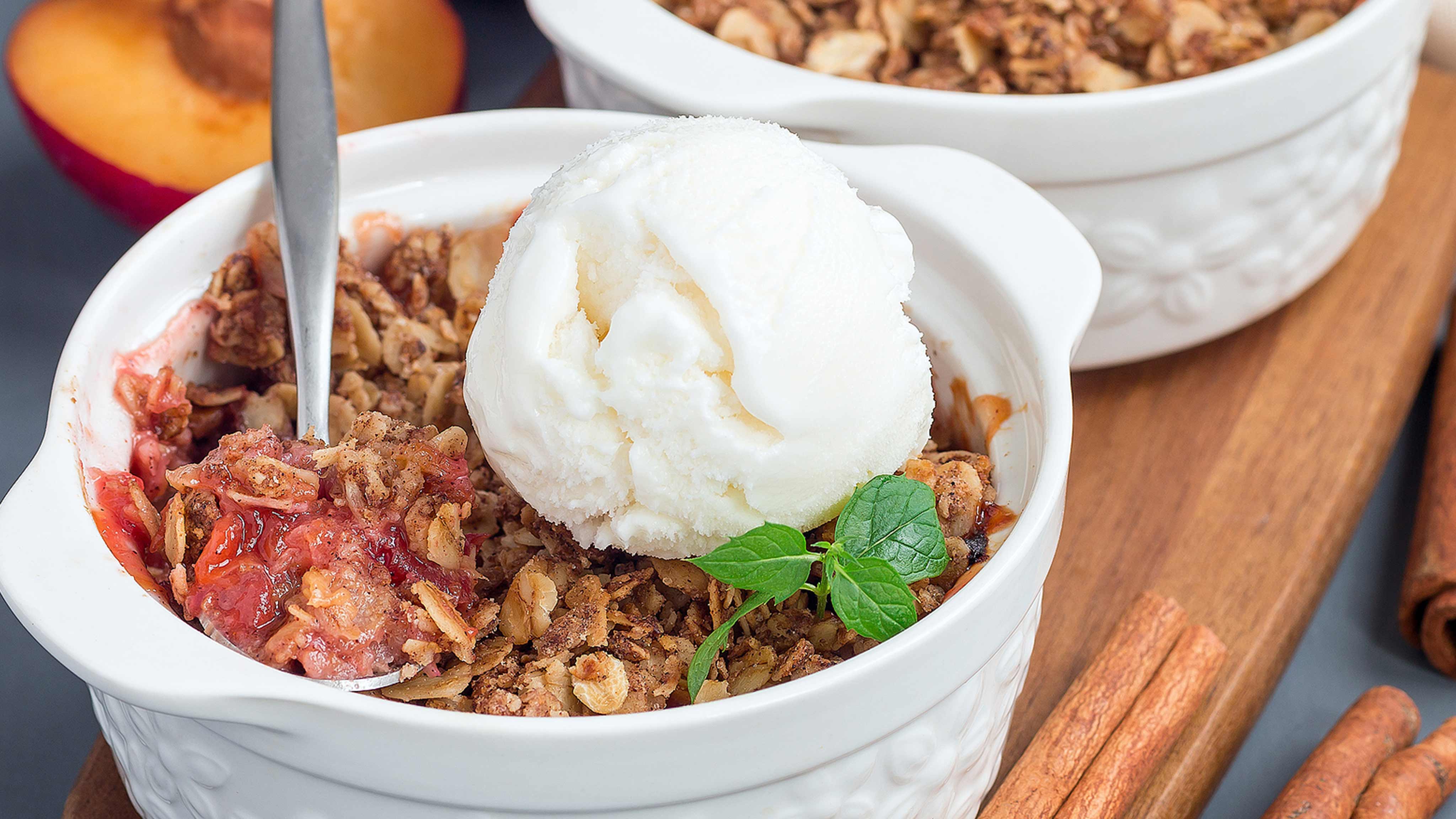 Image for Recipe California Sour Plum Crumble