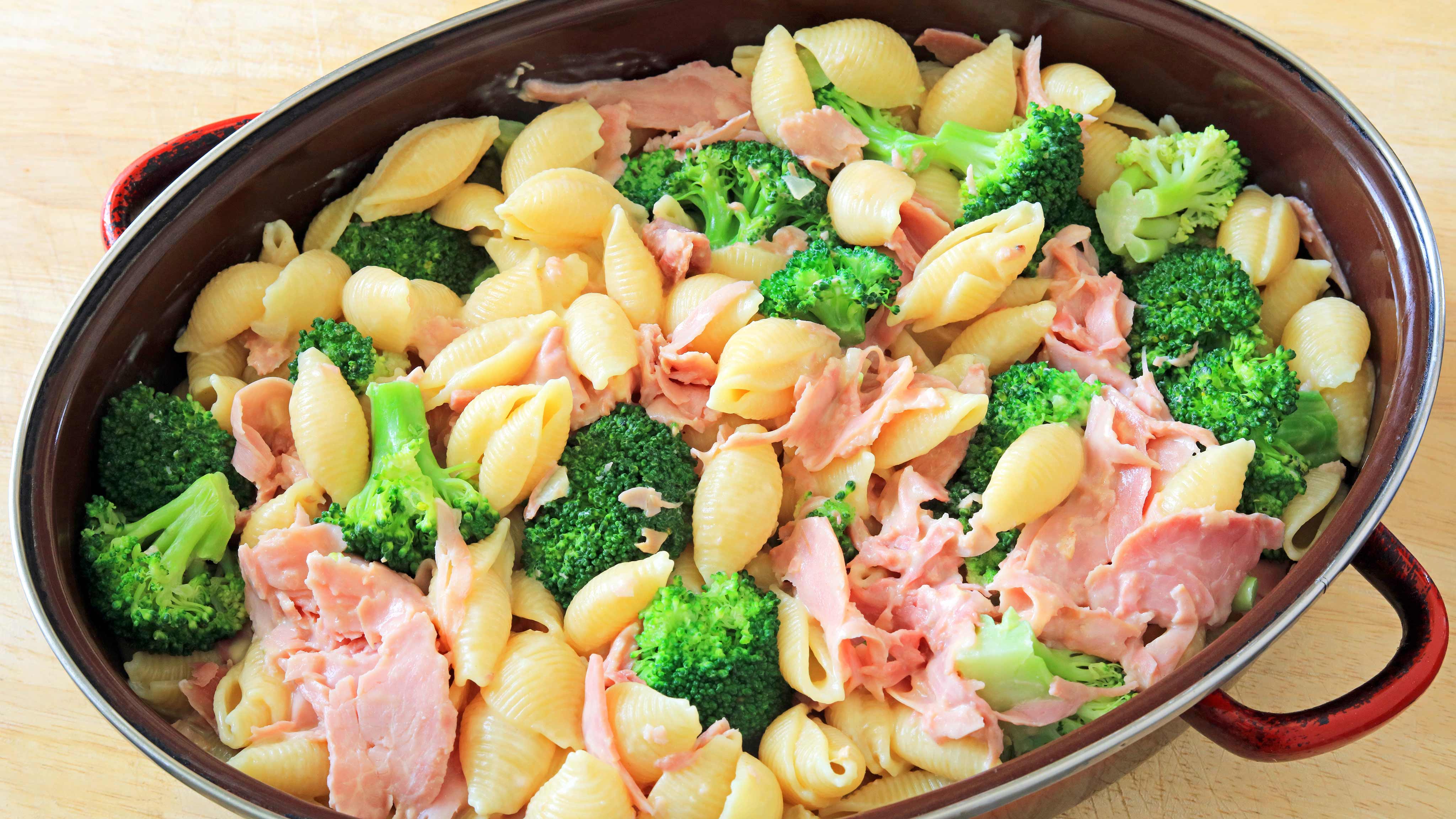 Image for Recipe Ham and Pasta Skillet