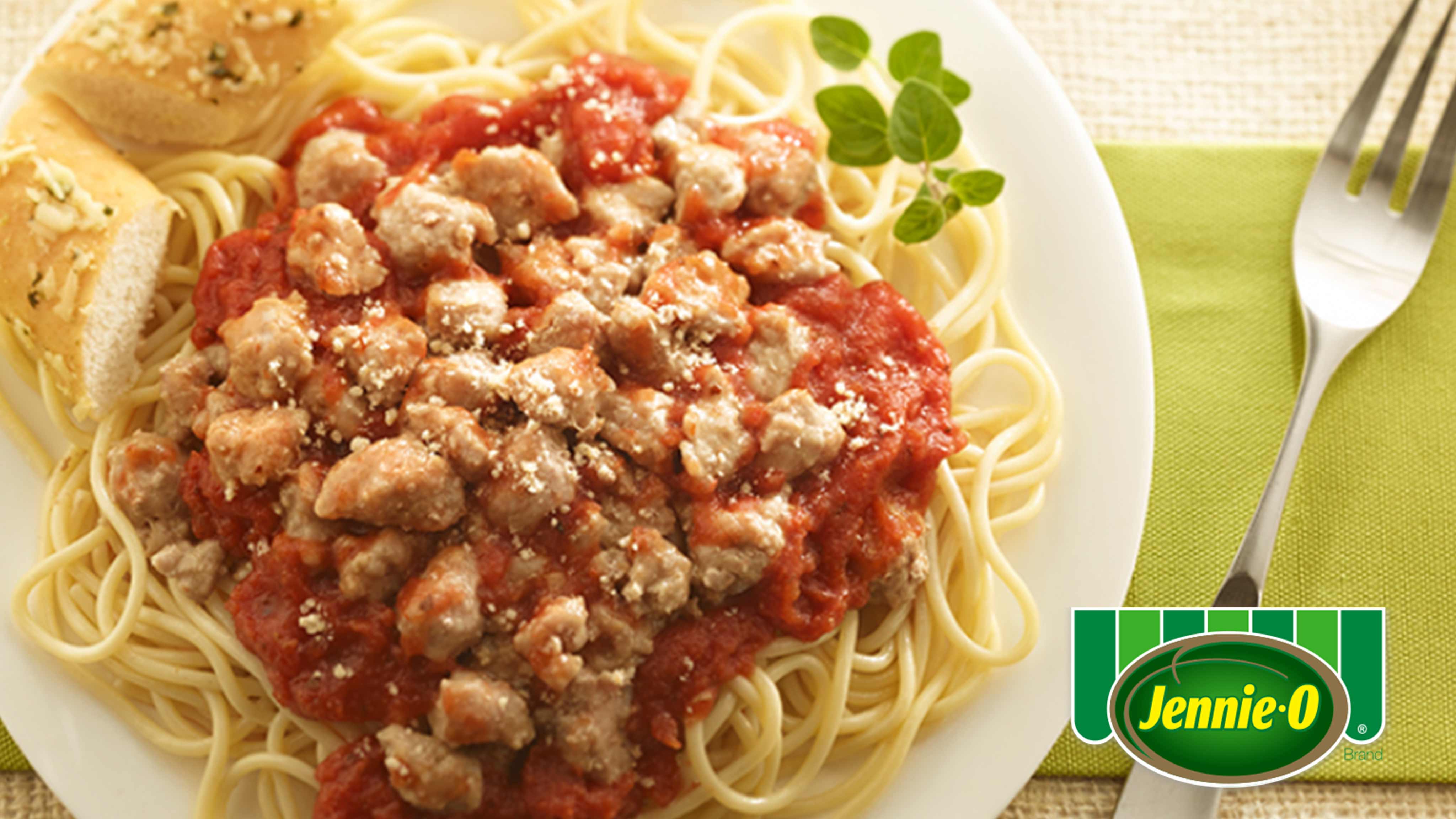 Image for Recipe Italian Turkey Spaghetti