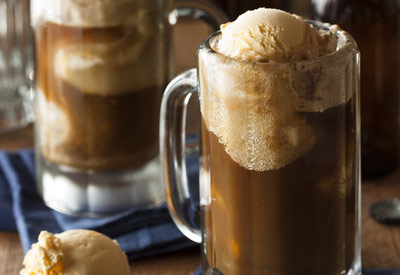 Baker's IGA - Recipe: Root Beer Float (aka Black Cow)