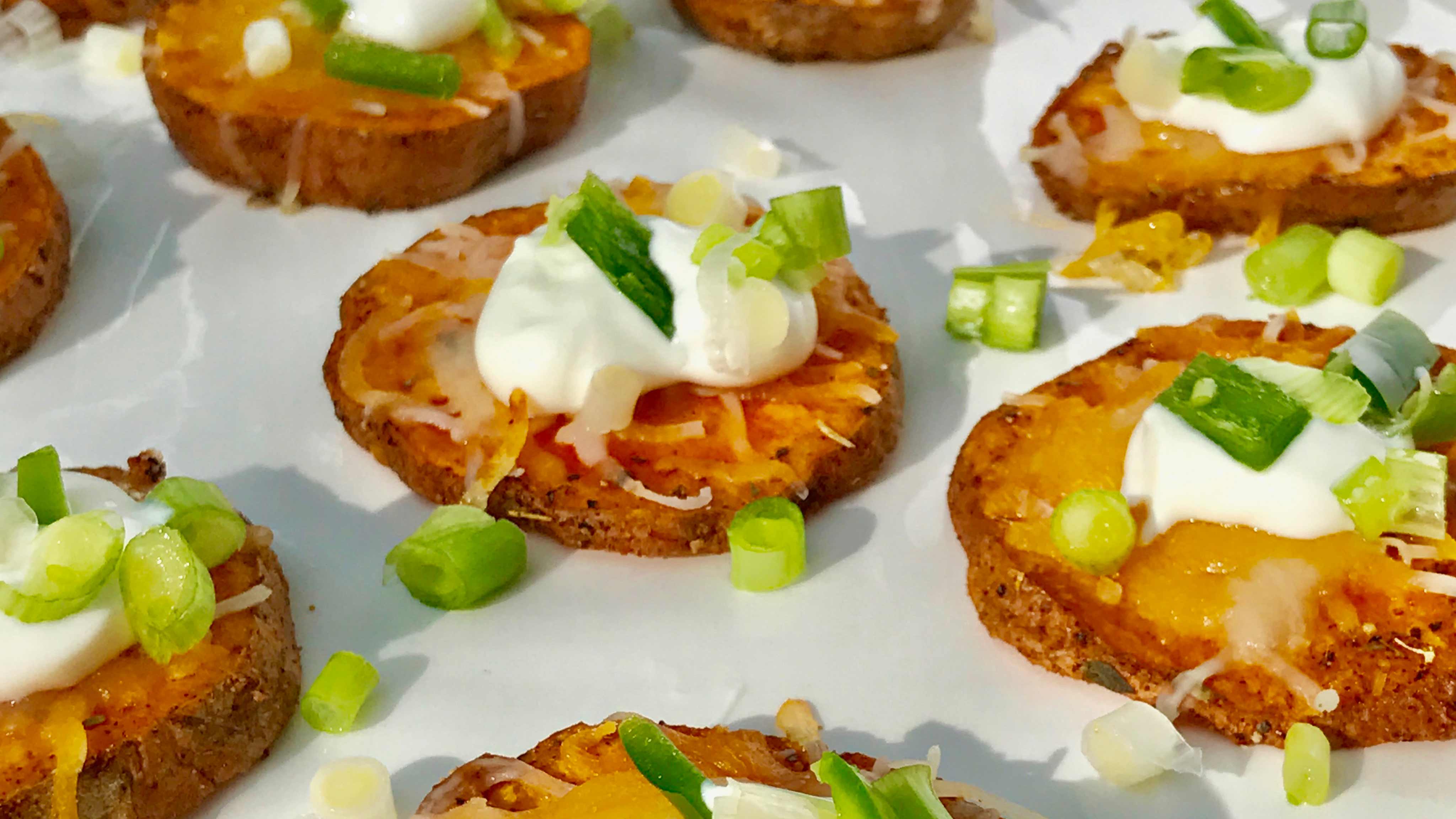 Image for Recipe Loaded Sweet Potato Bites