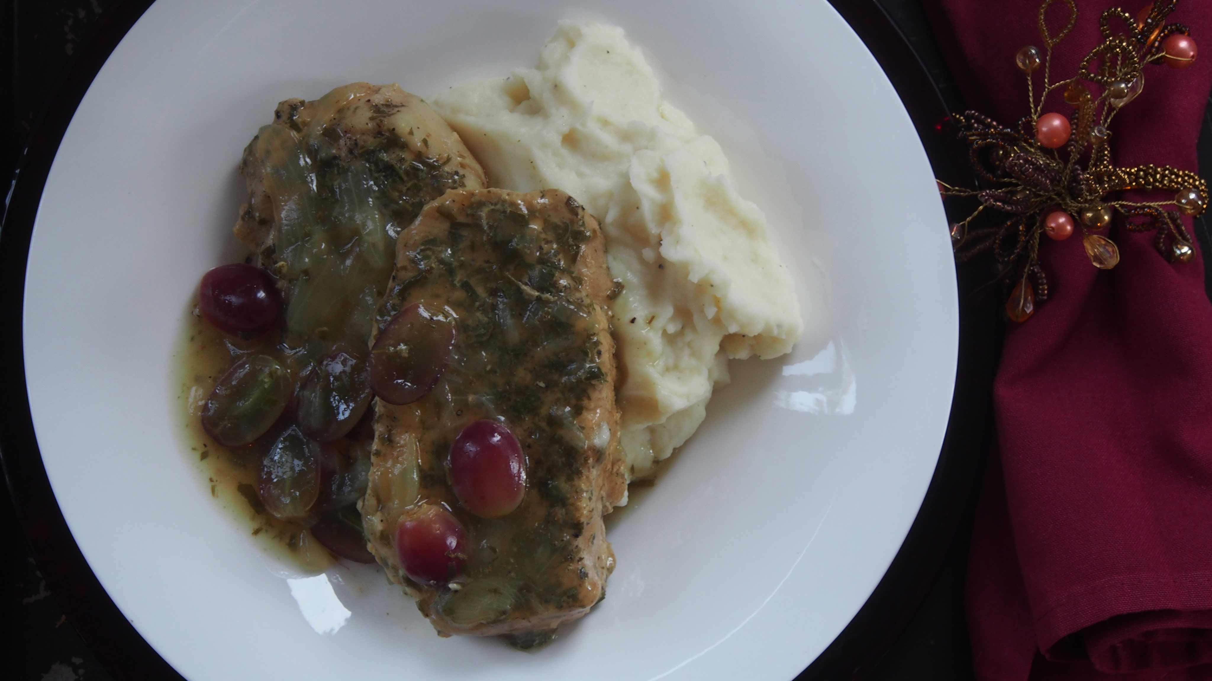 Image for Recipe Tarragon Pork Chops