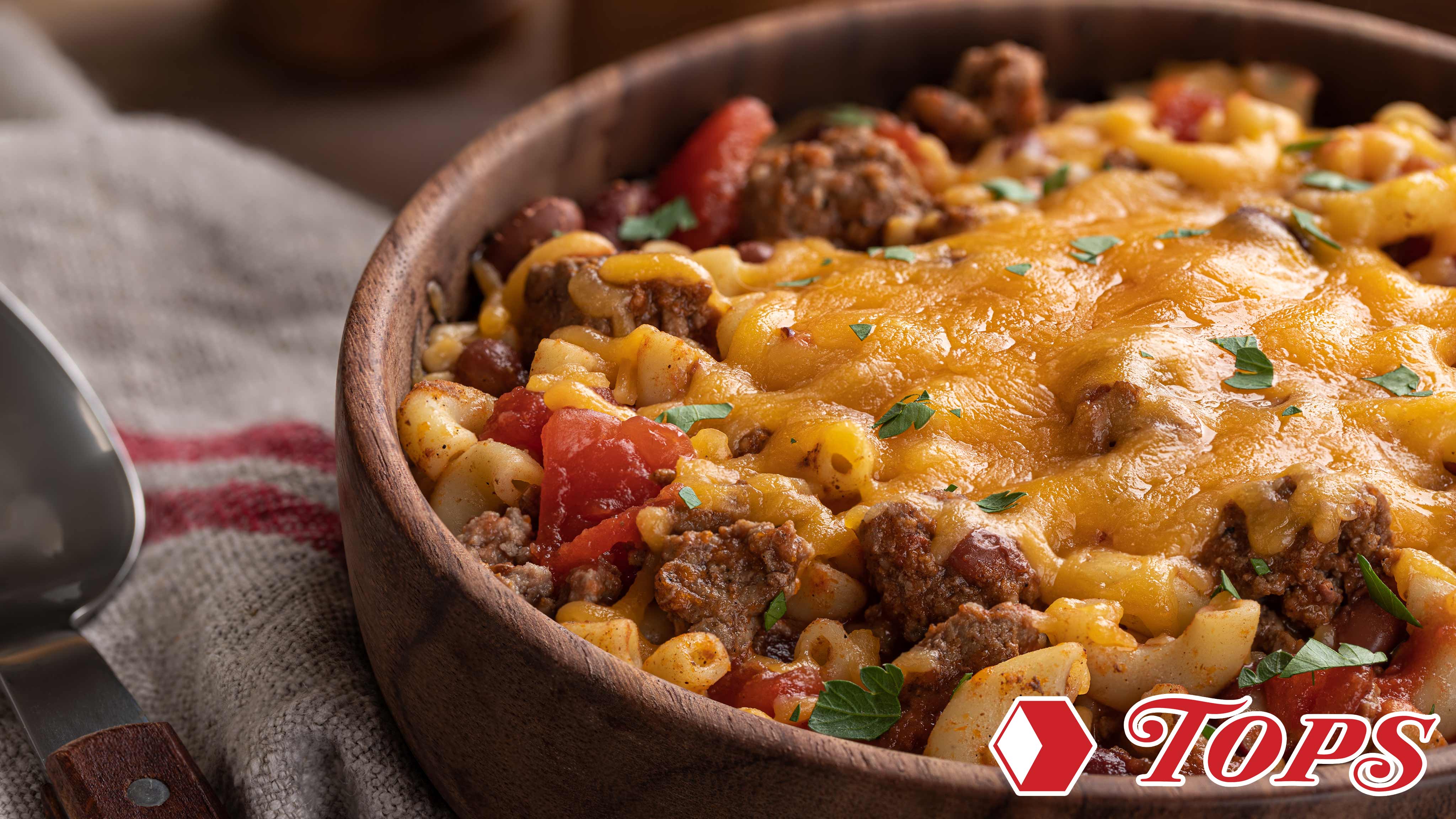 Image for Recipe Cheeseburger Pasta with Bacon