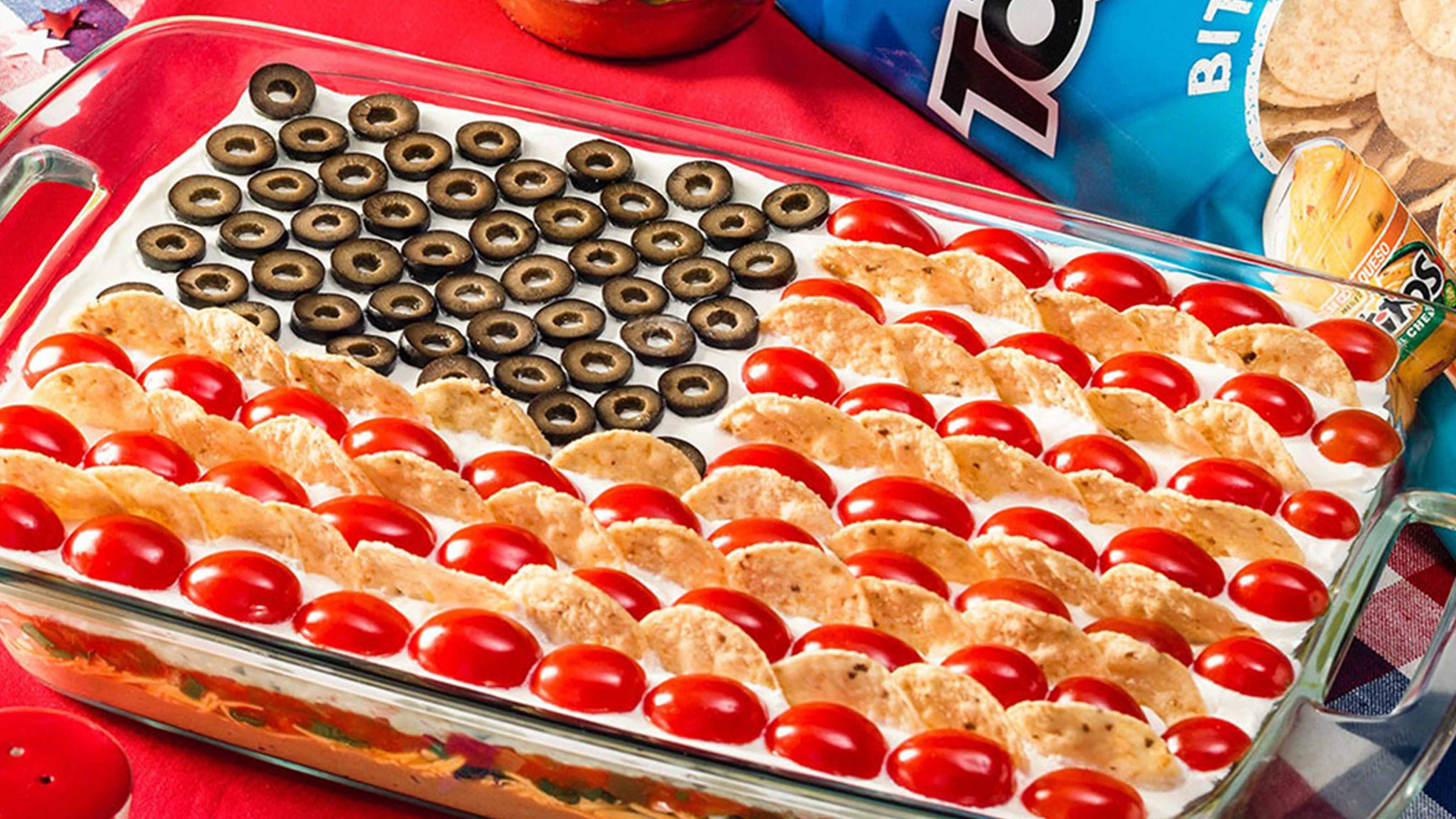 Image for Recipe Star-Spangled Dip