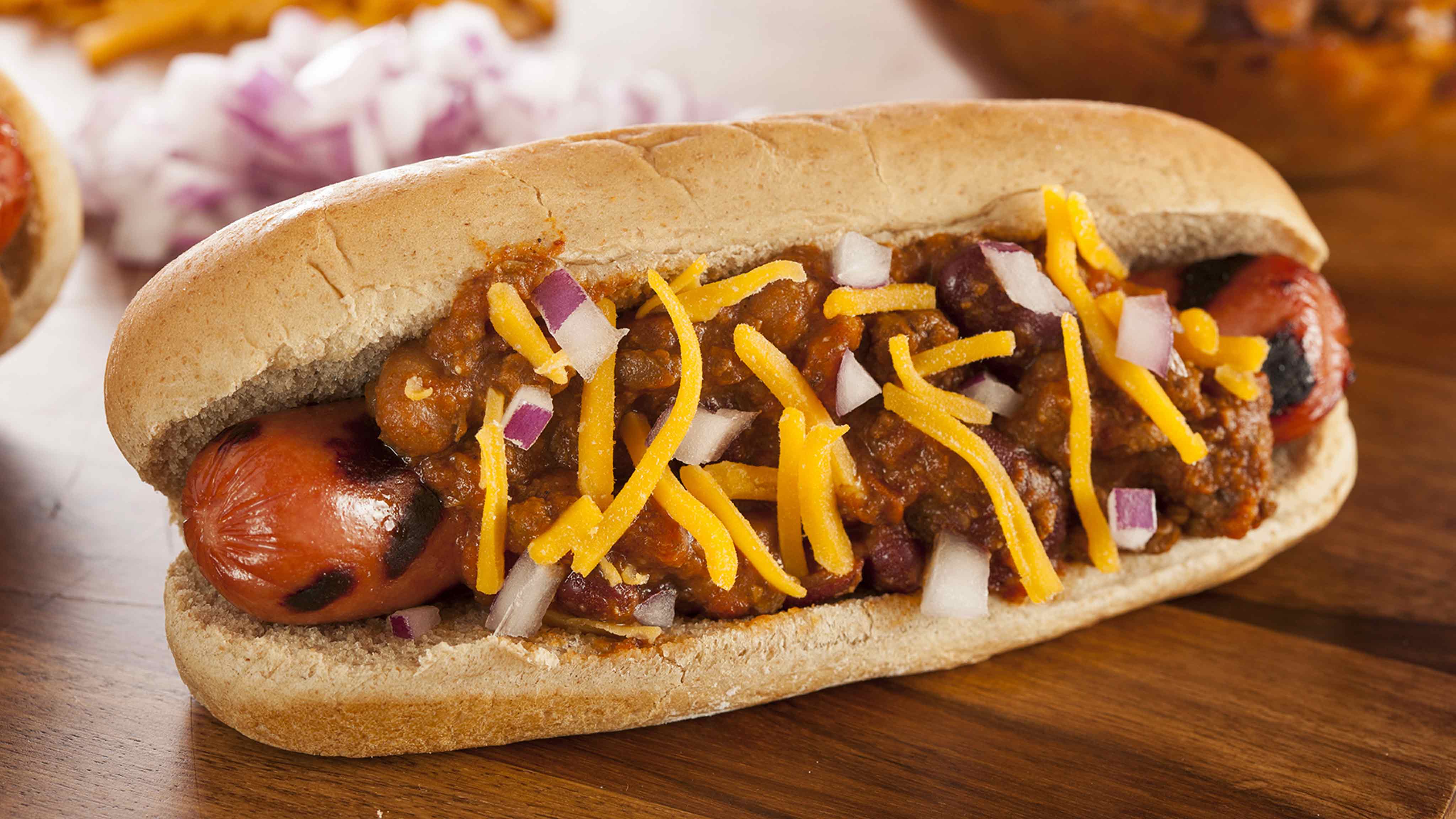 Image for Recipe Chili Cheddar Dog