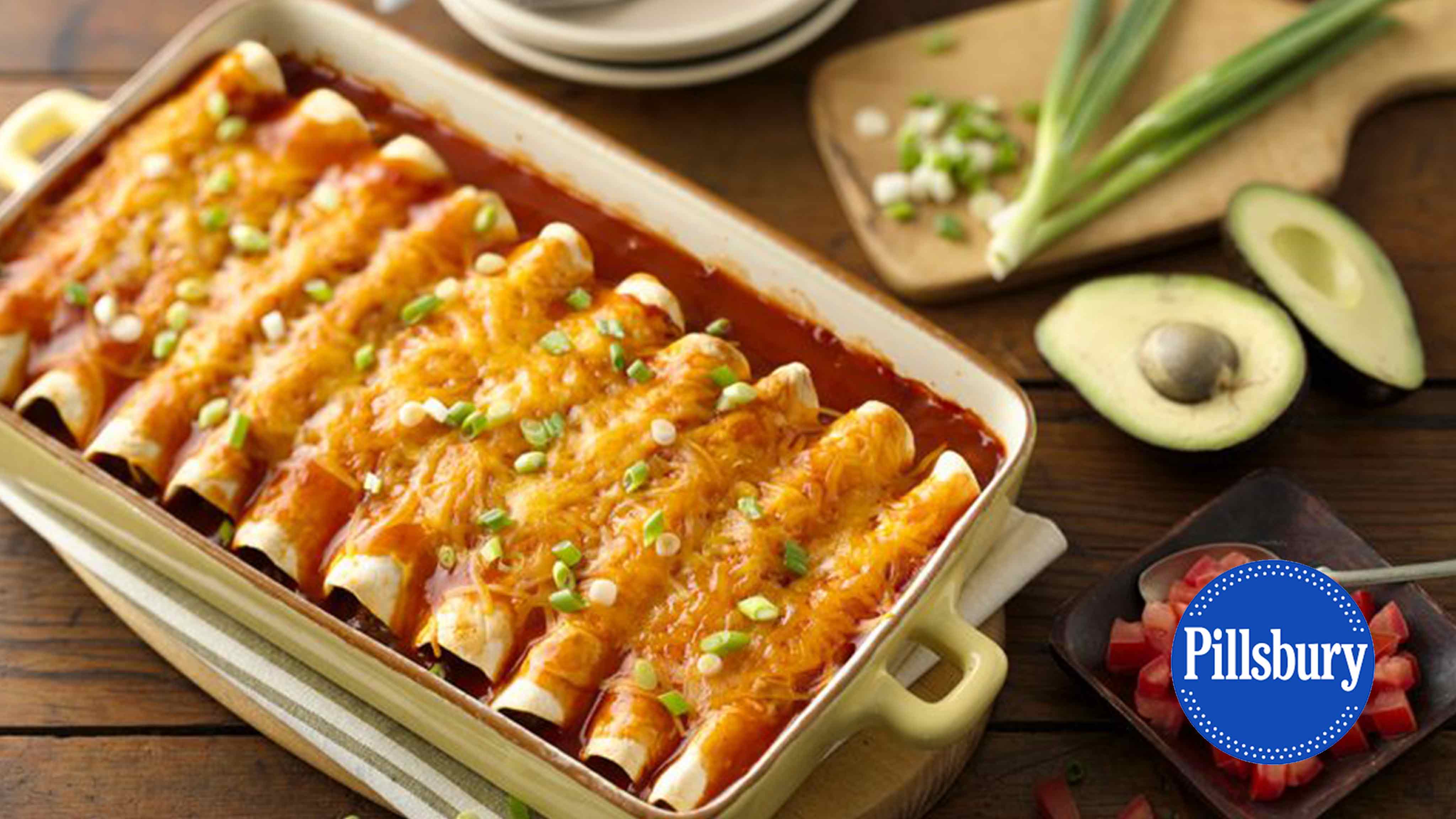 Image for Recipe Easy Beef Enchiladas