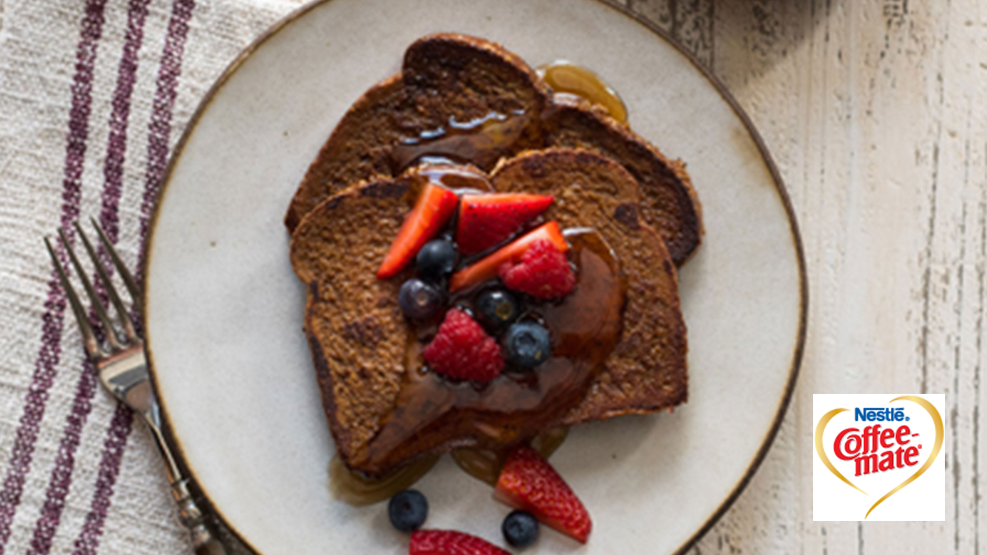 Image for Recipe Cafe con Leche French Toast