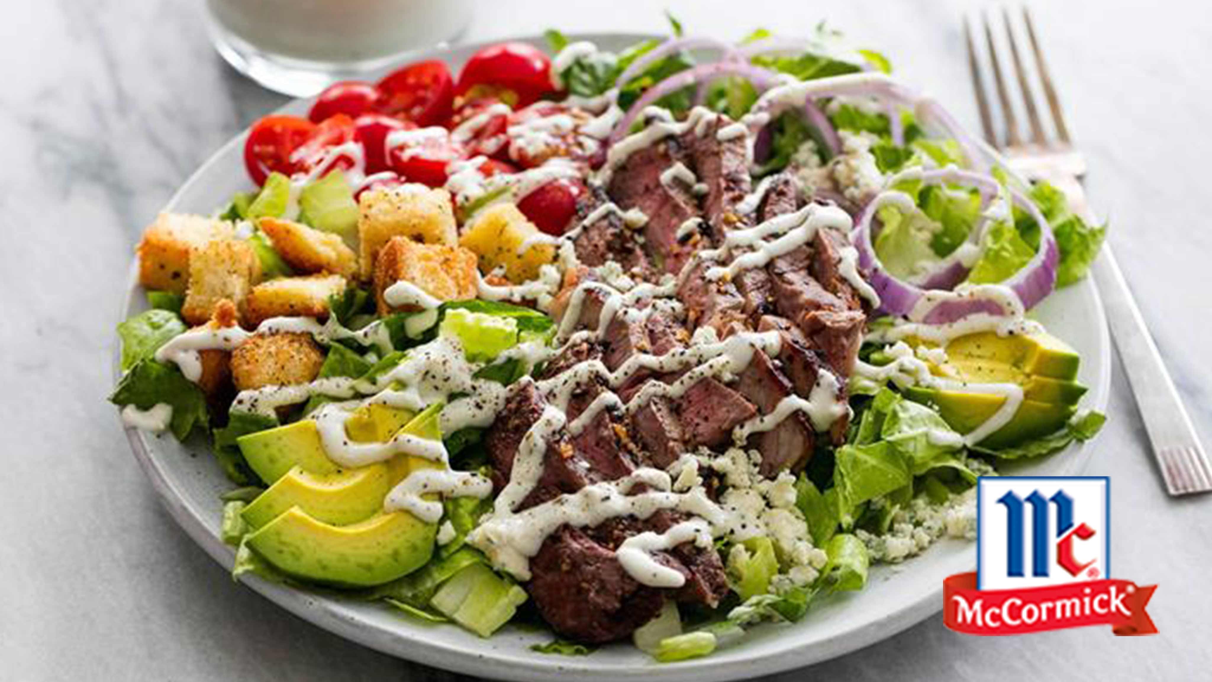 Image for Recipe Black n' Blue Grilled Steak Salad