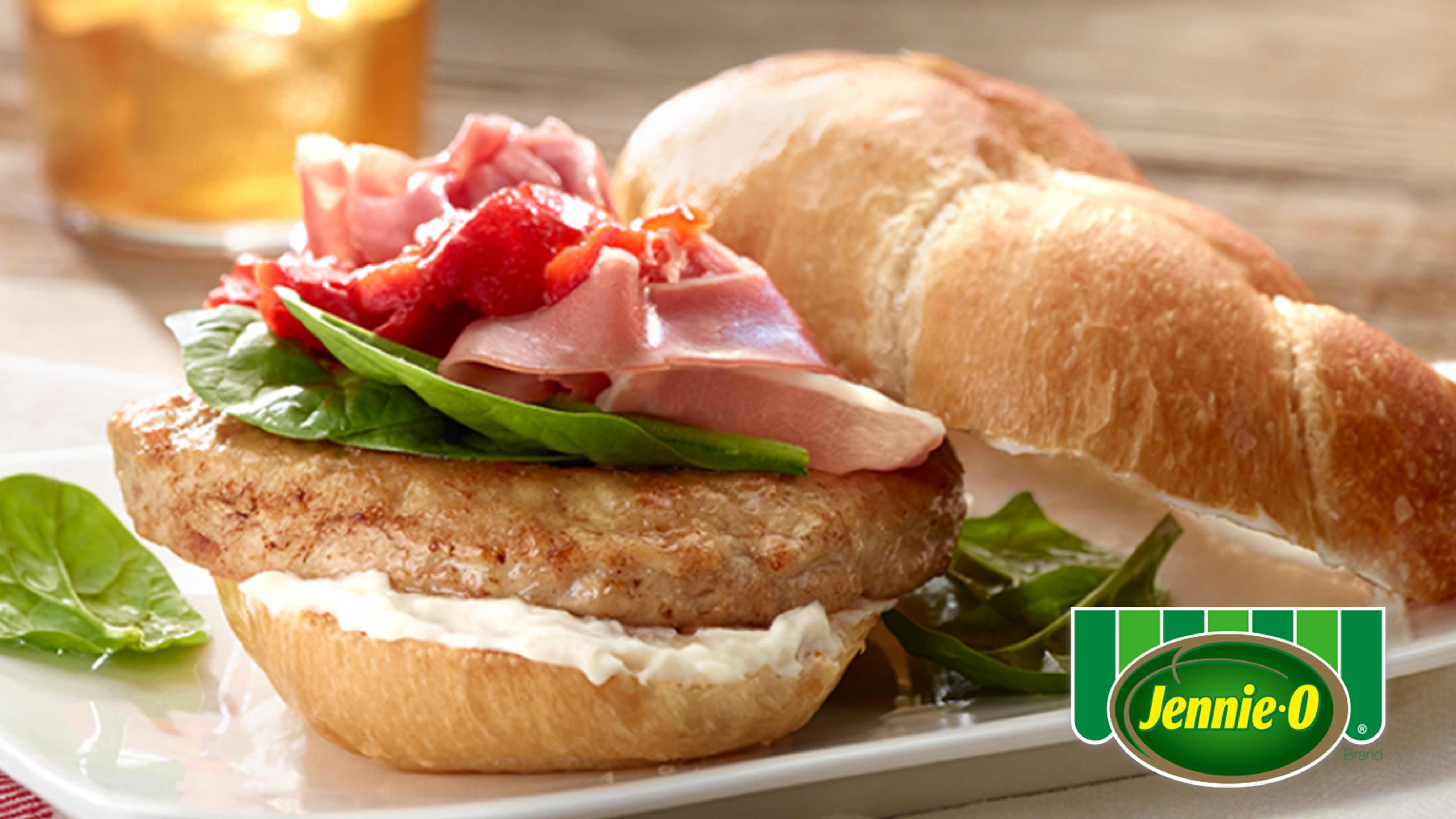 Image for Recipe Saltimbocca Turkey Burger