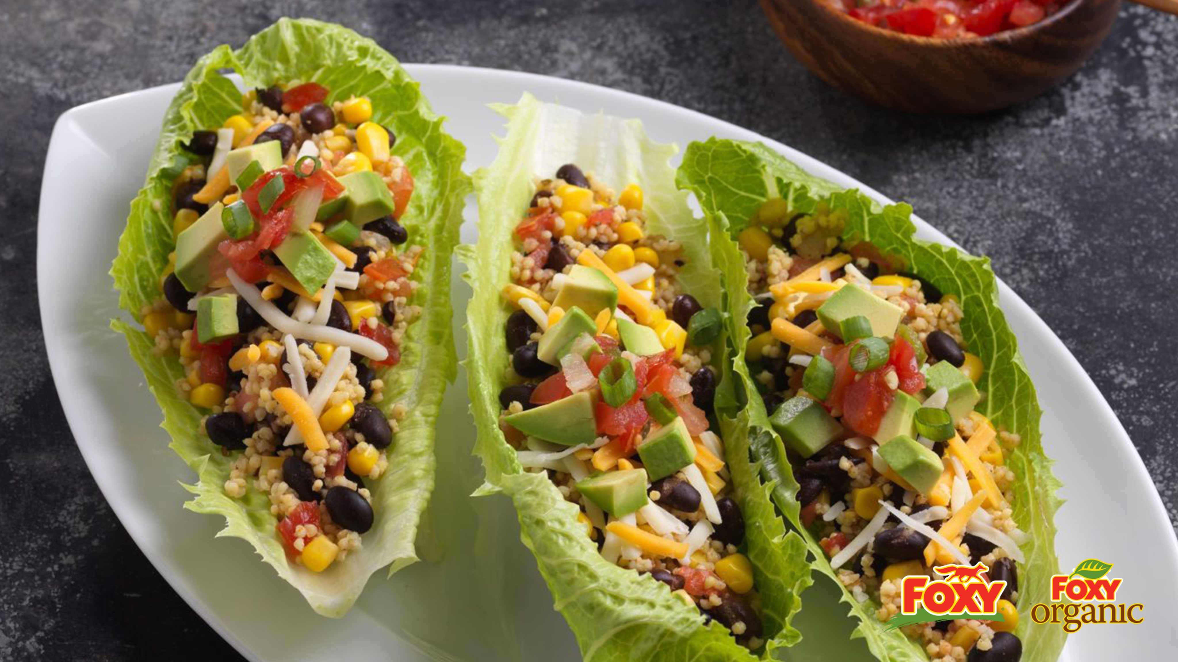 Image for Recipe Tex-Mex Quinoa Lettuce Wraps