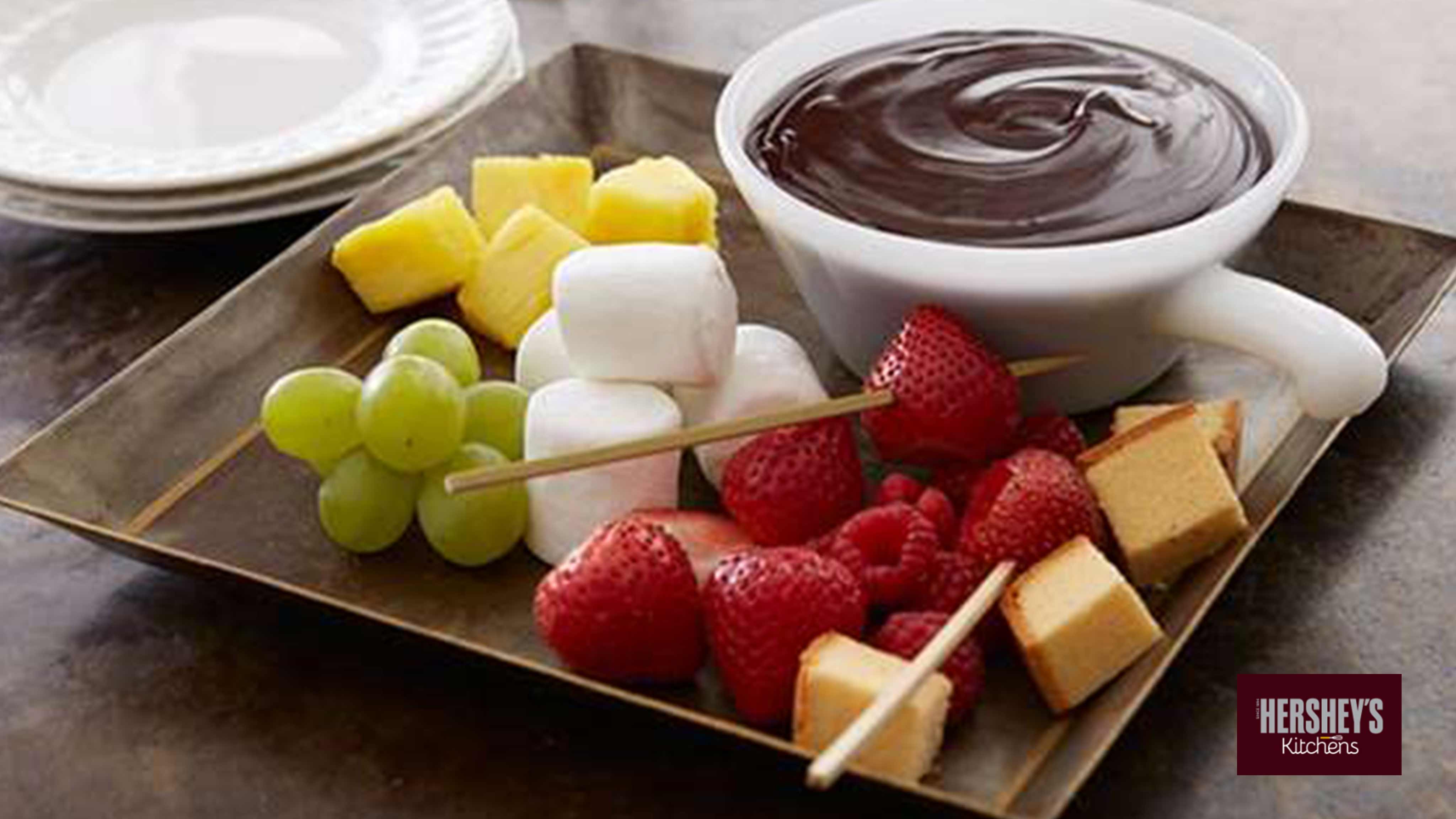 Image for Recipe Special Dark Fudge Fondue