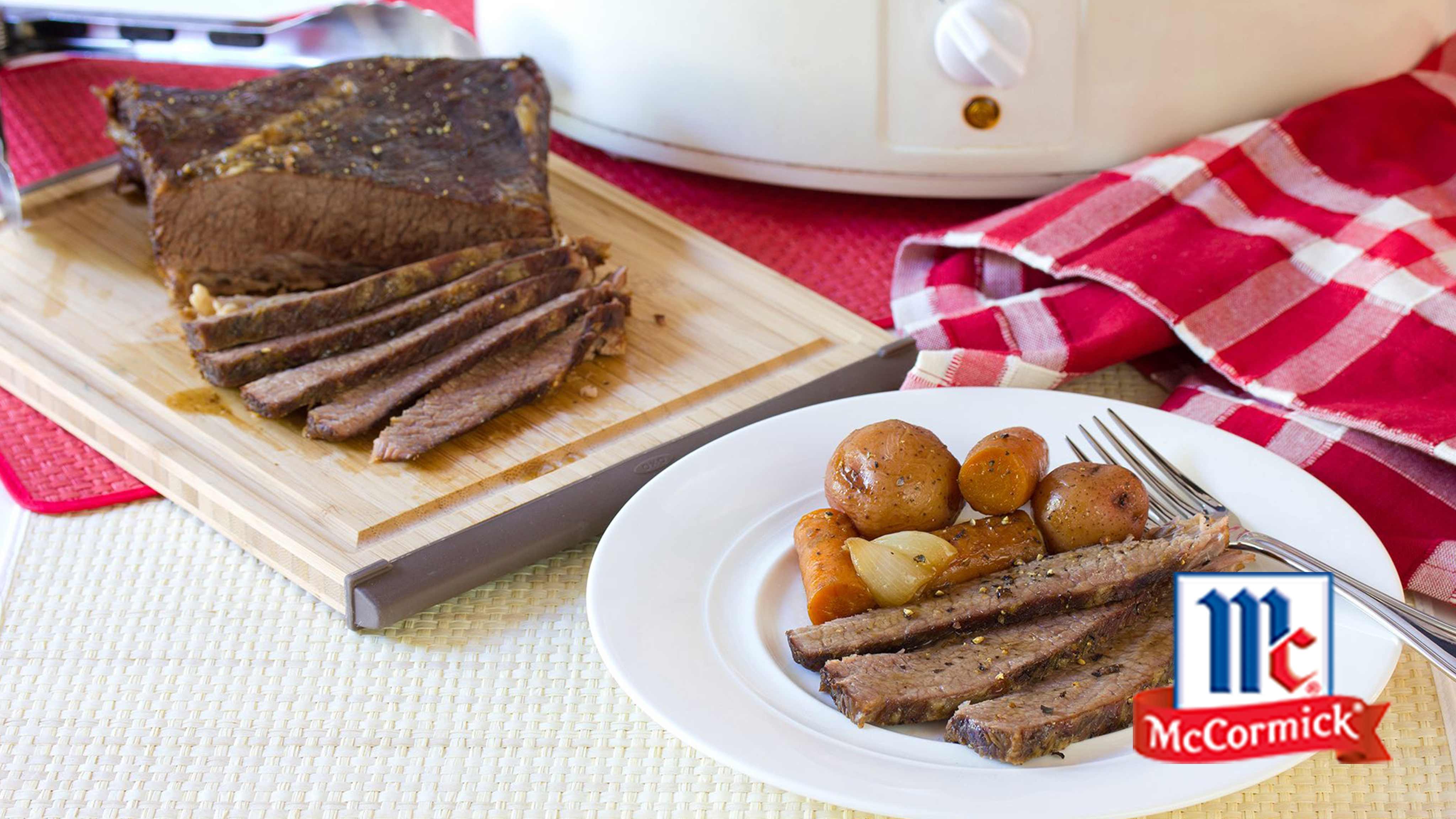 Image for Recipe Slow Cookers Beef Brisket with Vegetables