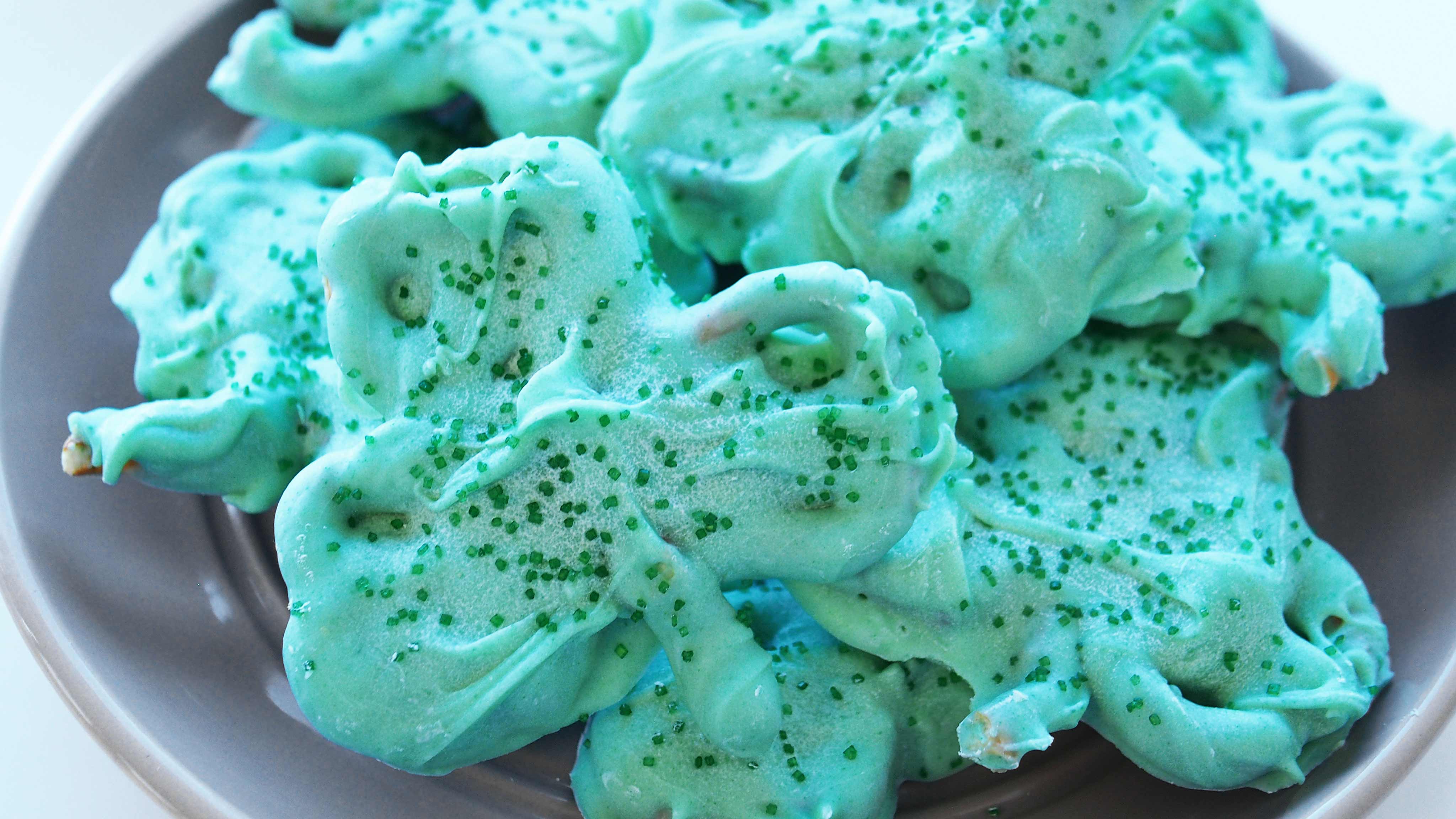 Image for Recipe Shamrock Pretzels