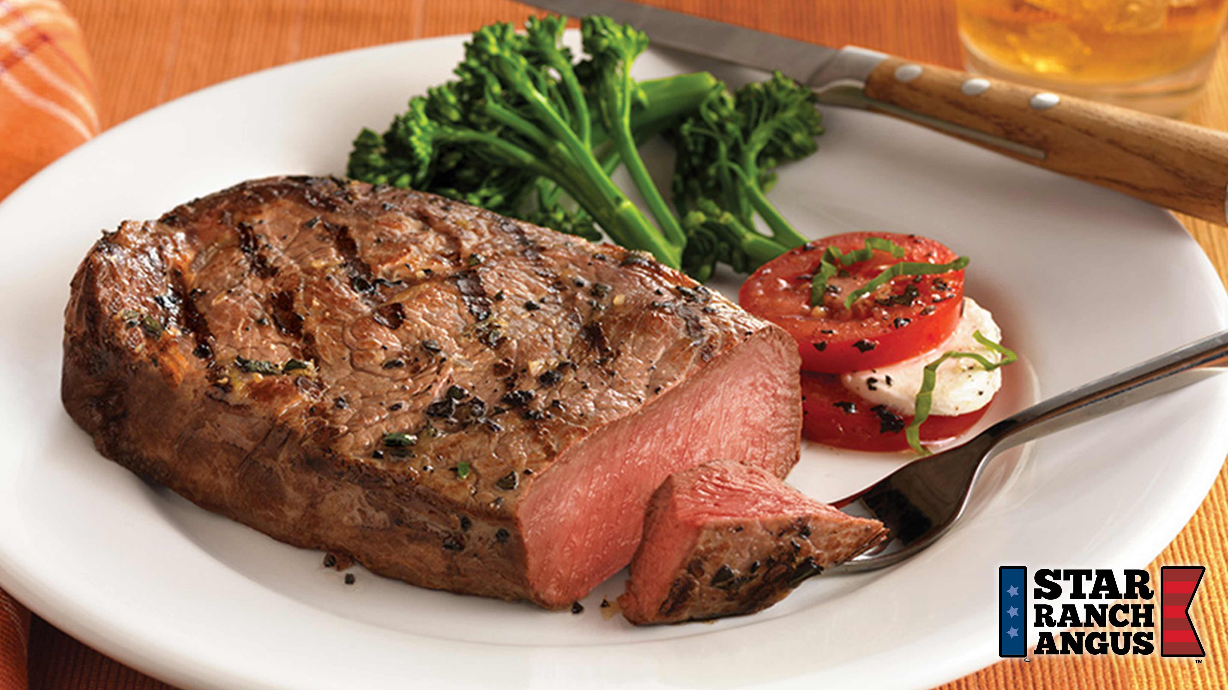 Berkot's Super Foods Recipe Star Ranch Angus Beef Ribeye Steak with