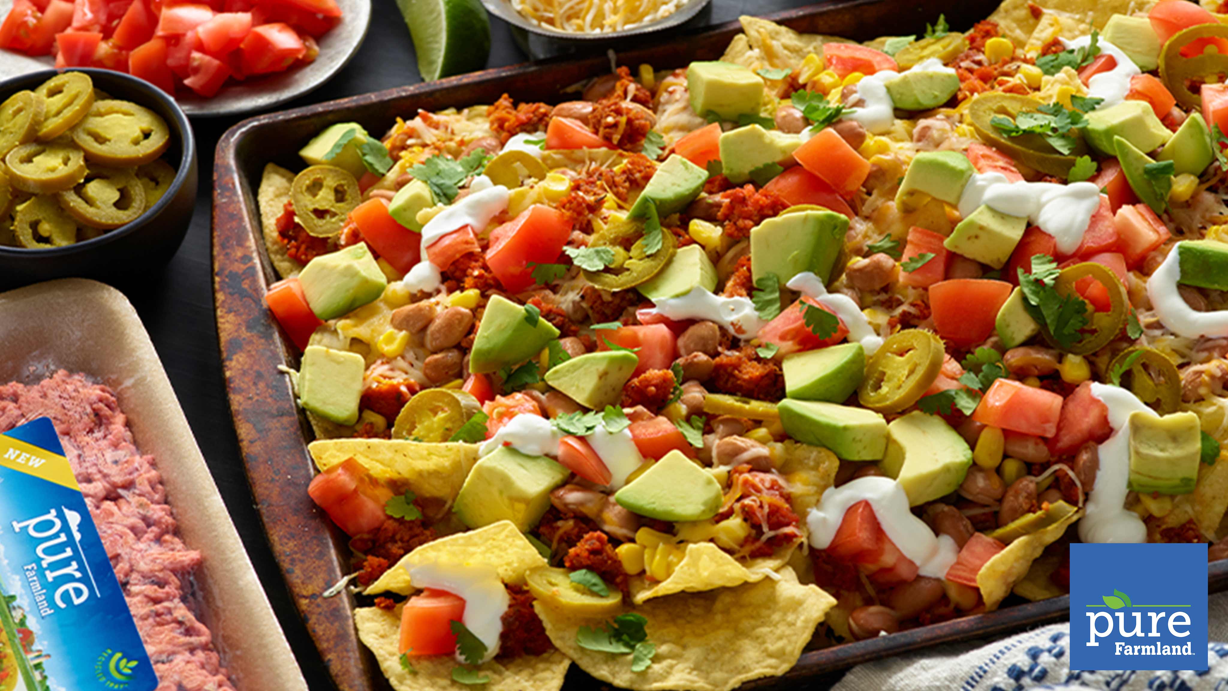 Image for Recipe Loaded Sheet Pan Nachos